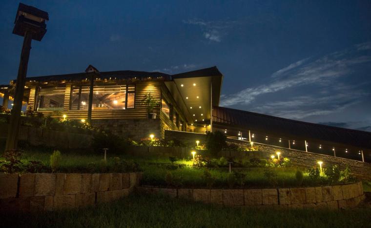 Valley-view resort in Cherrapunji, Meghalaya