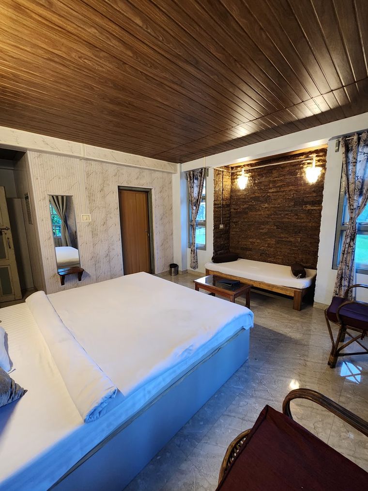 Homestay in Cherrapunji with valley views.