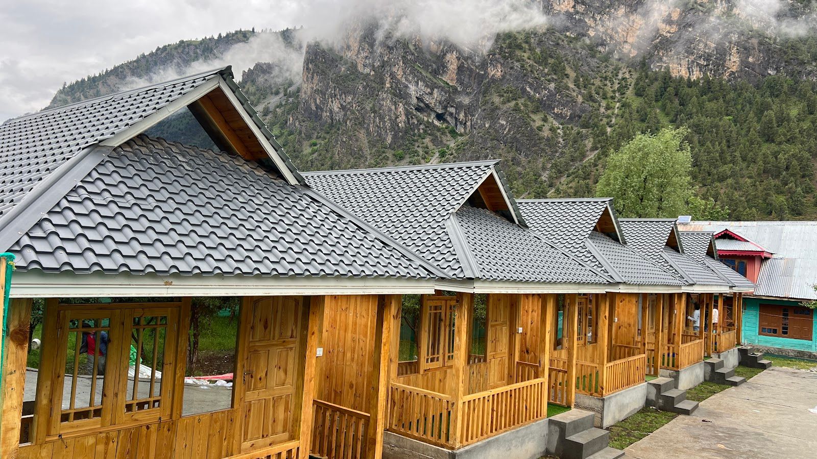 Wooden Cottages w/ Mtn View, Resort, Jammu