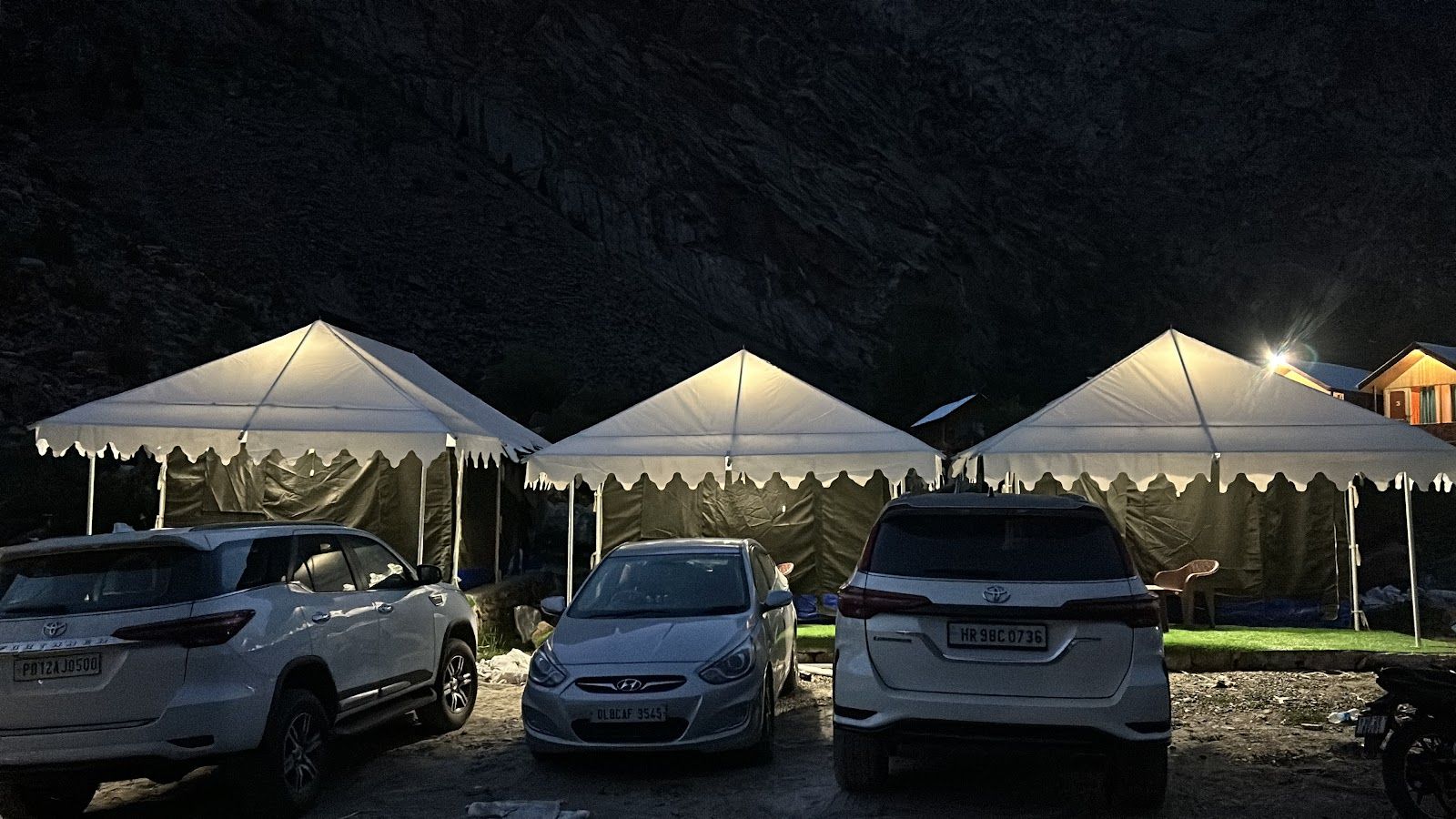 Tent Camps w/ Mountain Views & Meals, HP in Jispa, HP 8