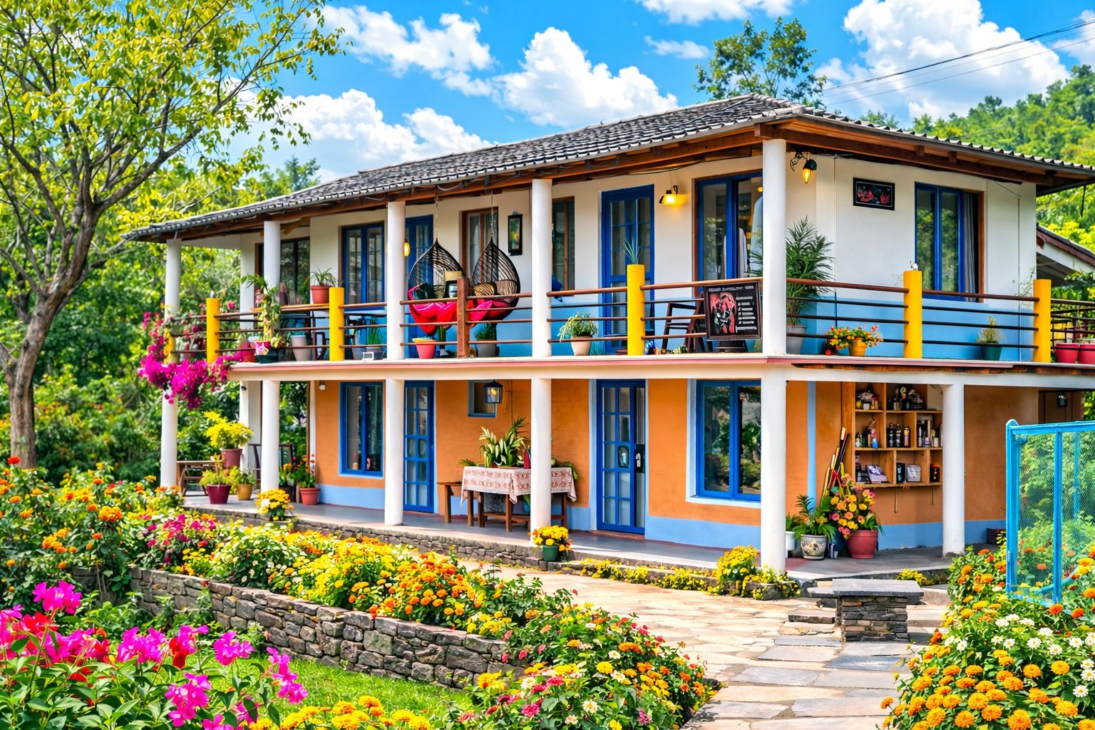 Himalayan Views Homestay w/ Wildlife Sanctuary in Binsar, Uttarakhand 1