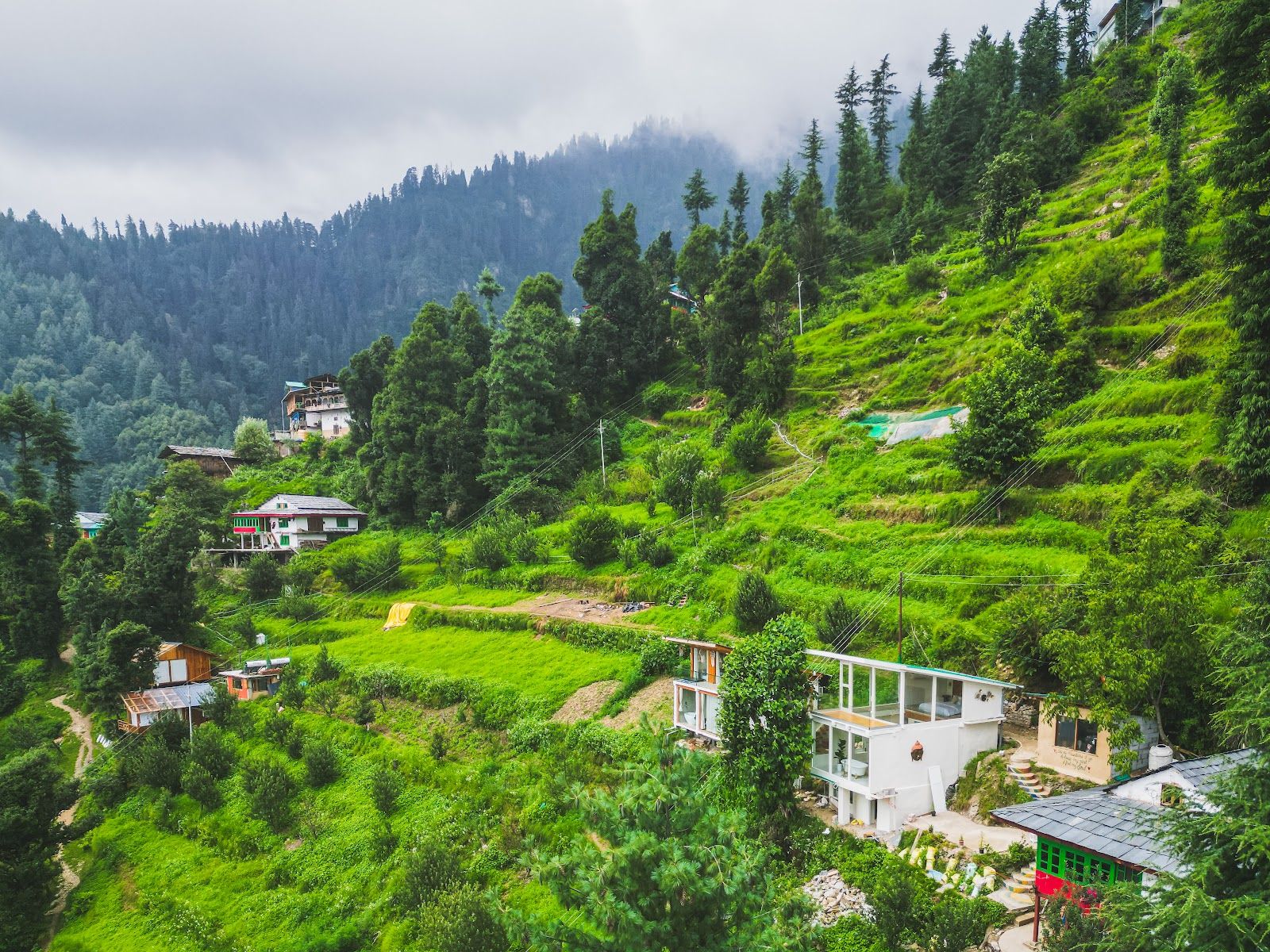 Himachal House: Mountain Views, Delicious Food, Peace