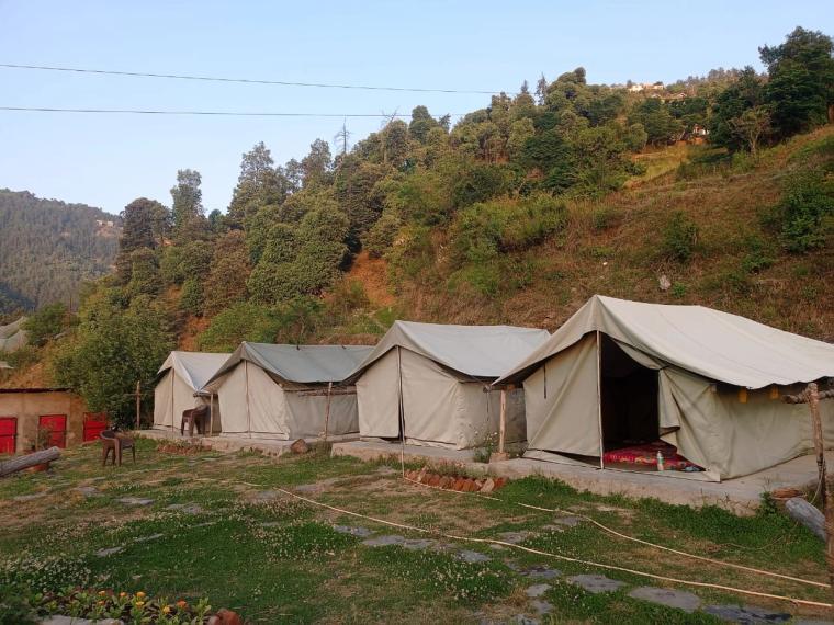 Tent Camp w/ Bonfire & Home Meals, HP