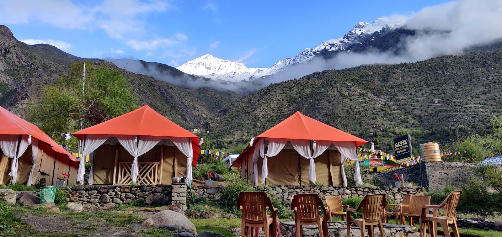 Mountain Tent Camp w/ Organic Garden, HP in Himachal Pradesh 175132 1