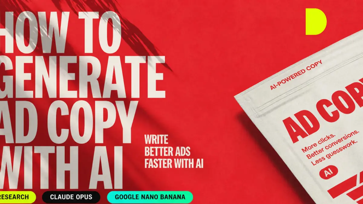How to Generate Ad Copy with DFIRST A