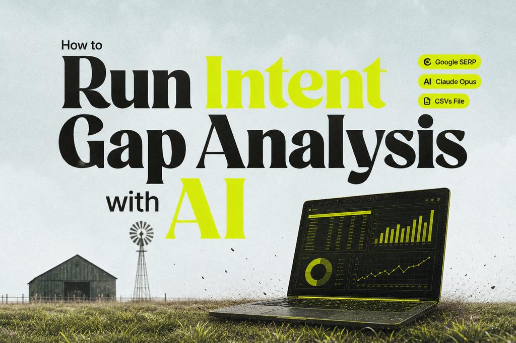 How to Run Intent Gap Analysis with AI