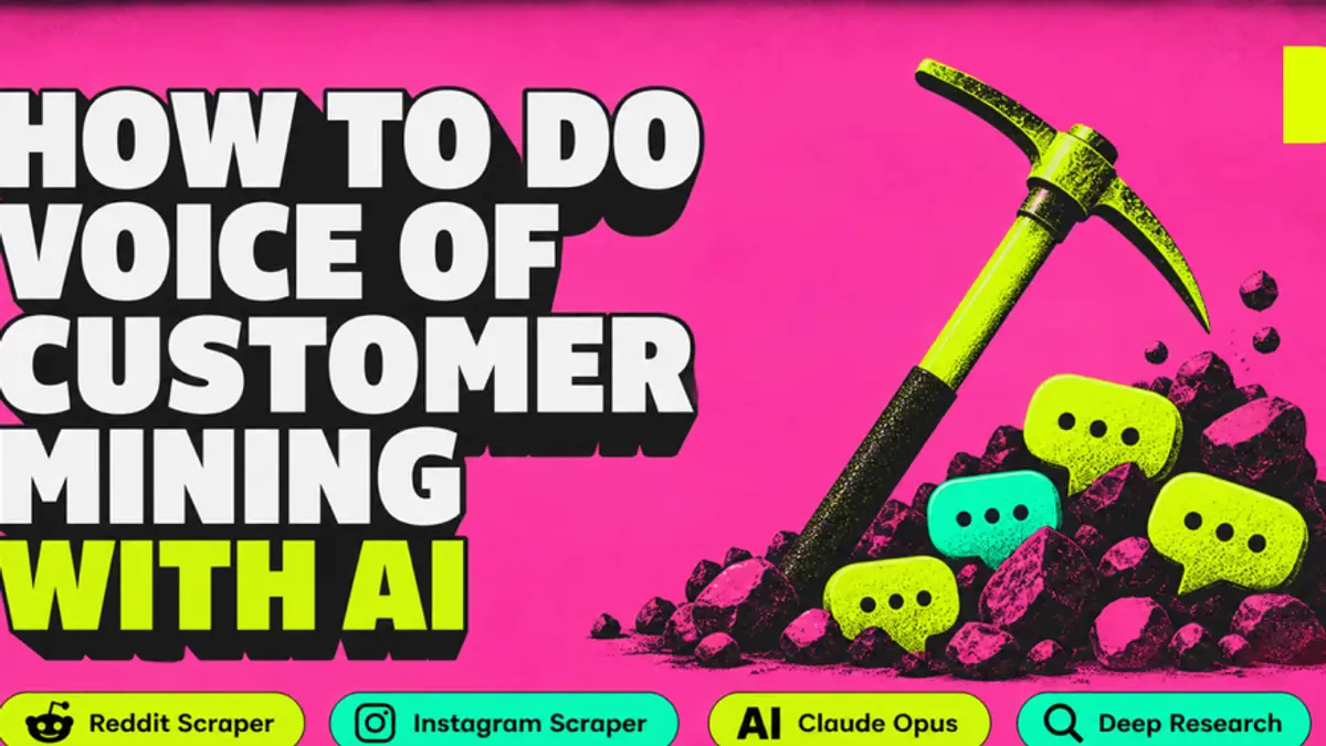 How to Do Voice of Customer Mining with AI