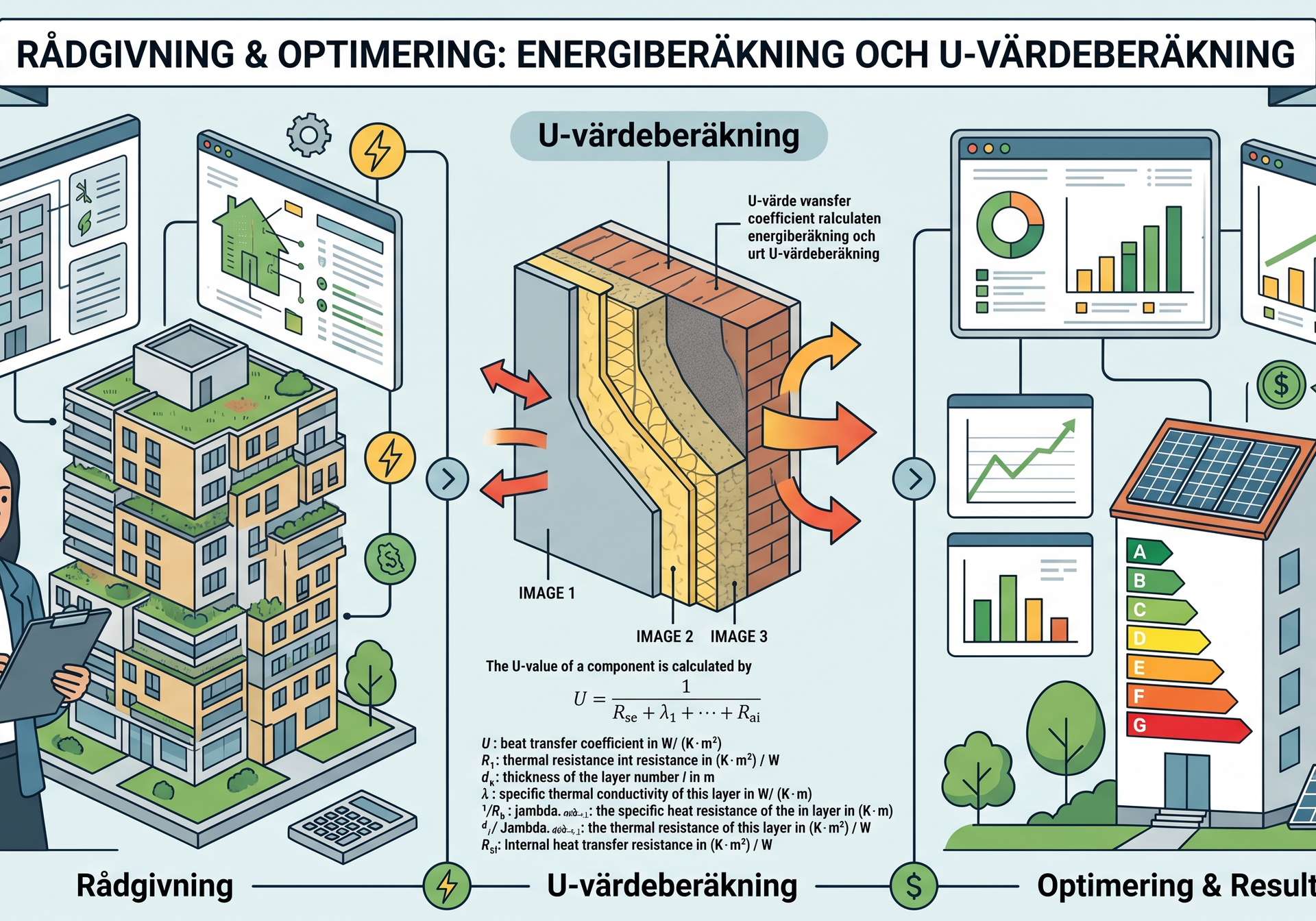 Rådgivning & optimering för energiberäkning och U-värdeberäkning