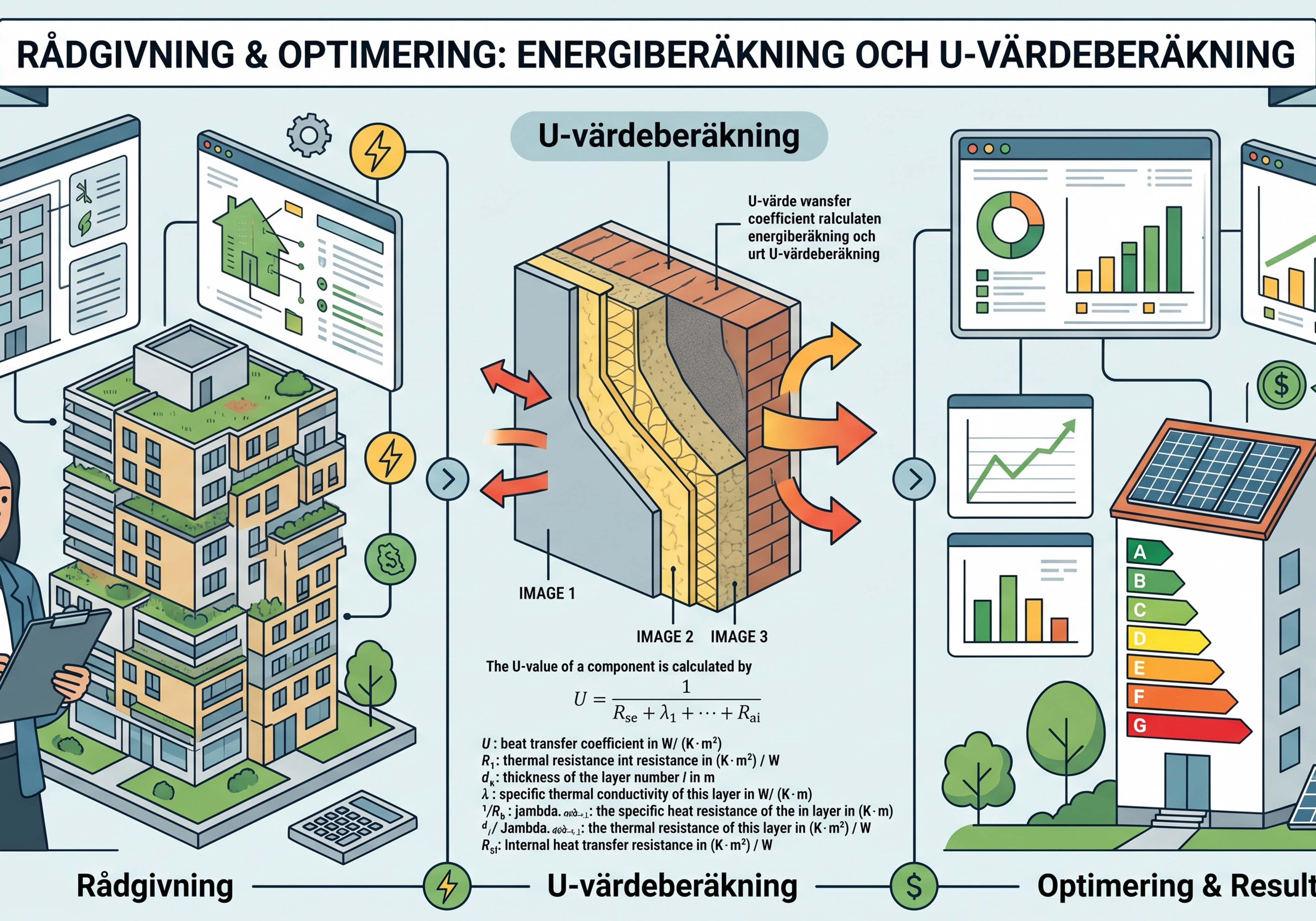 Rådgivning & optimering för energiberäkning och U-värdeberäkning