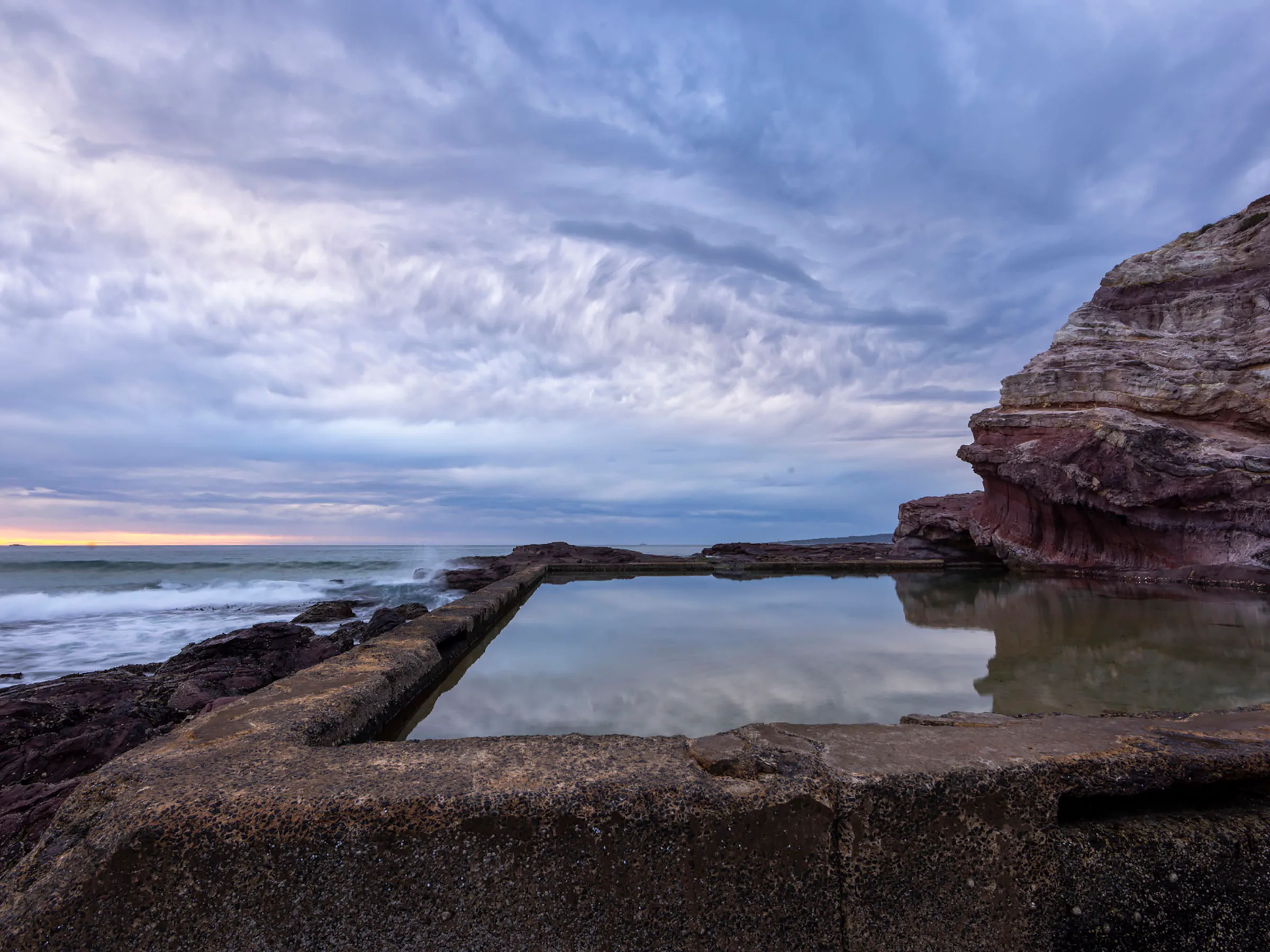 Reflections Holidays Eden holiday & caravan park Aslings Beach Rock Pool