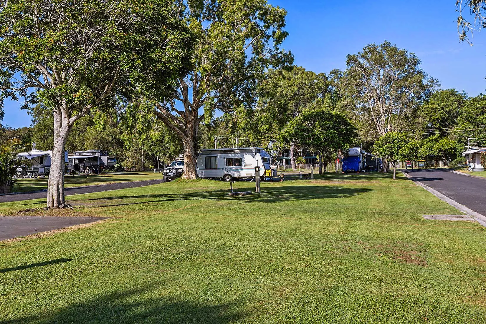 Grass campsite