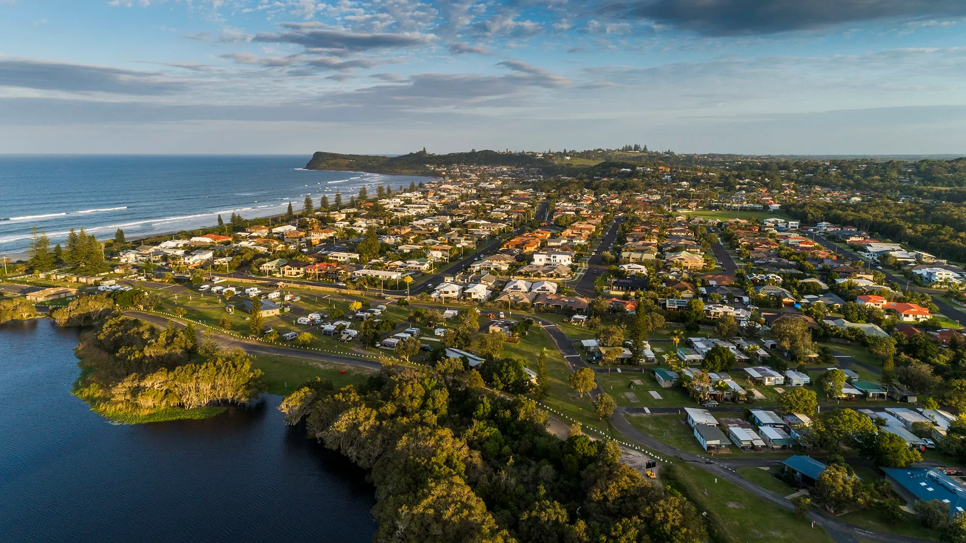 lennox Head drone