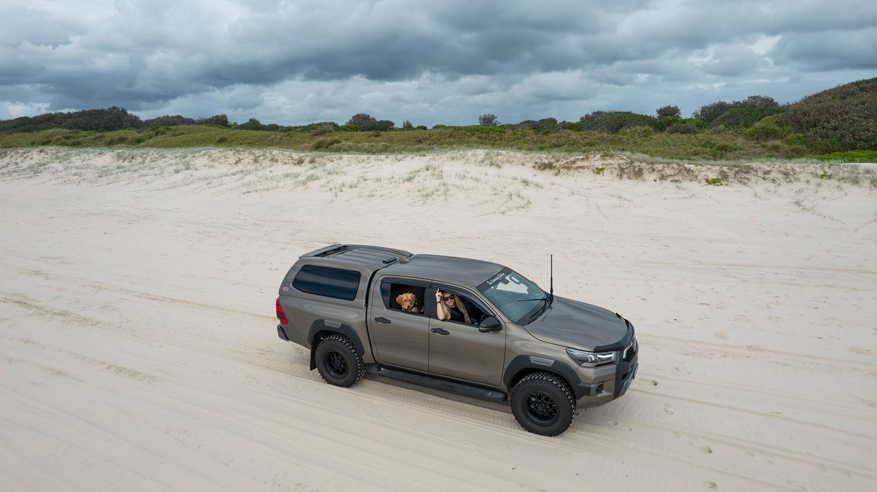 Lennxo Head - 4wd - Lauren and Billy