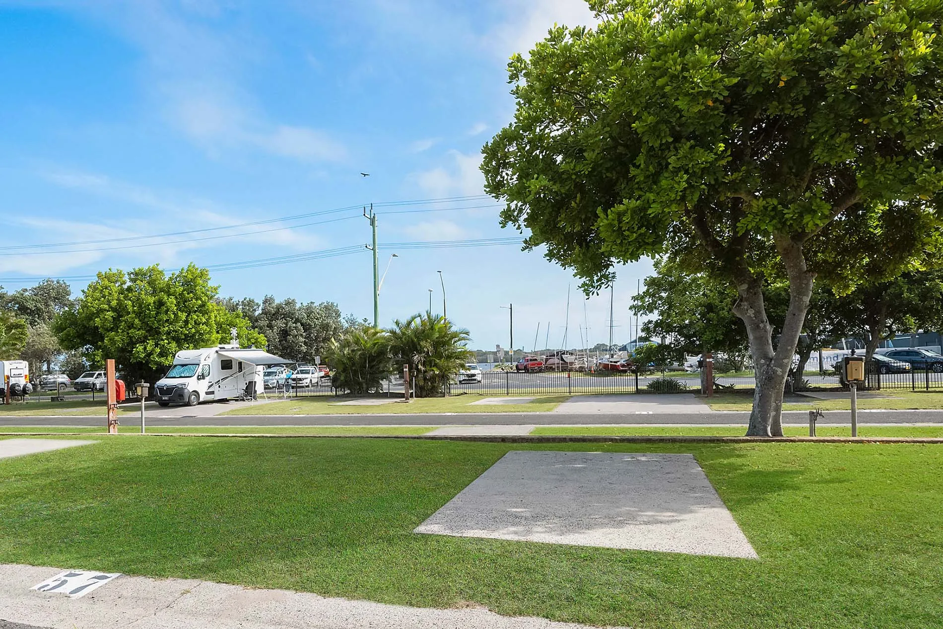 Ballina Standard Powered Site - Slab - shaded