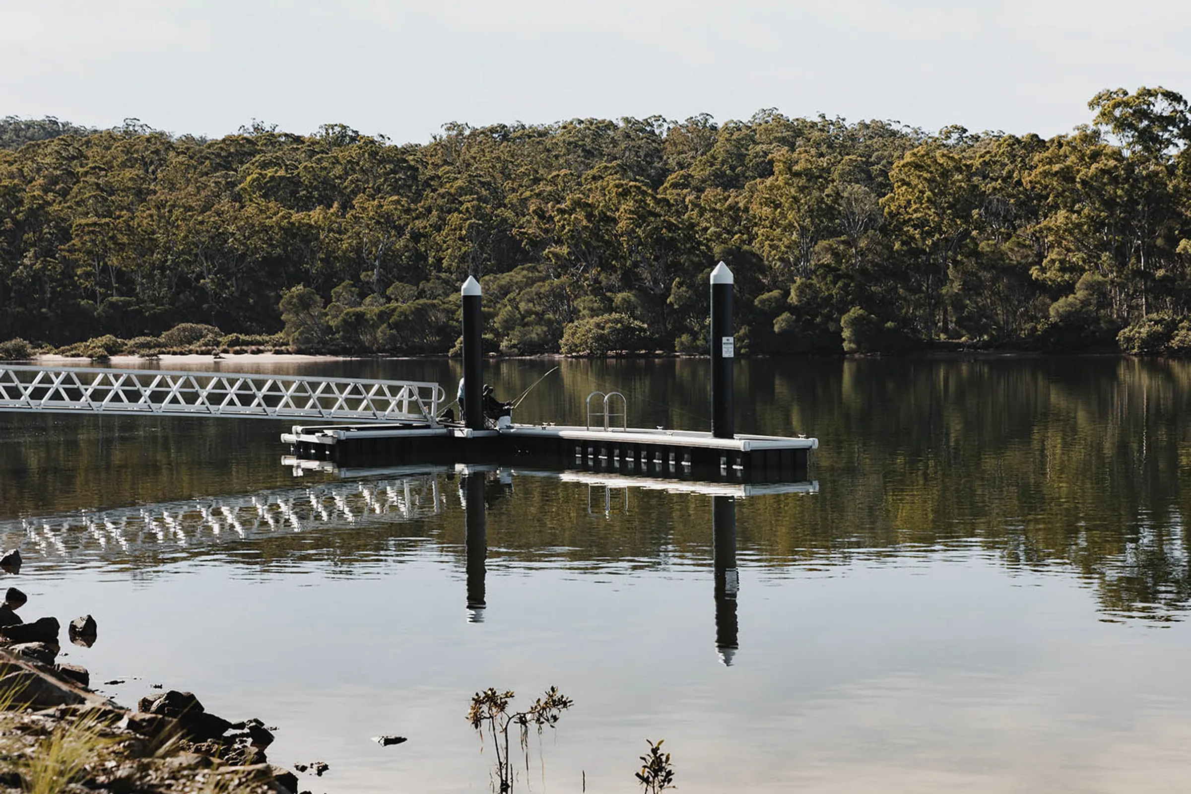 Fishing at Eden - Ambassador Jen and Andy