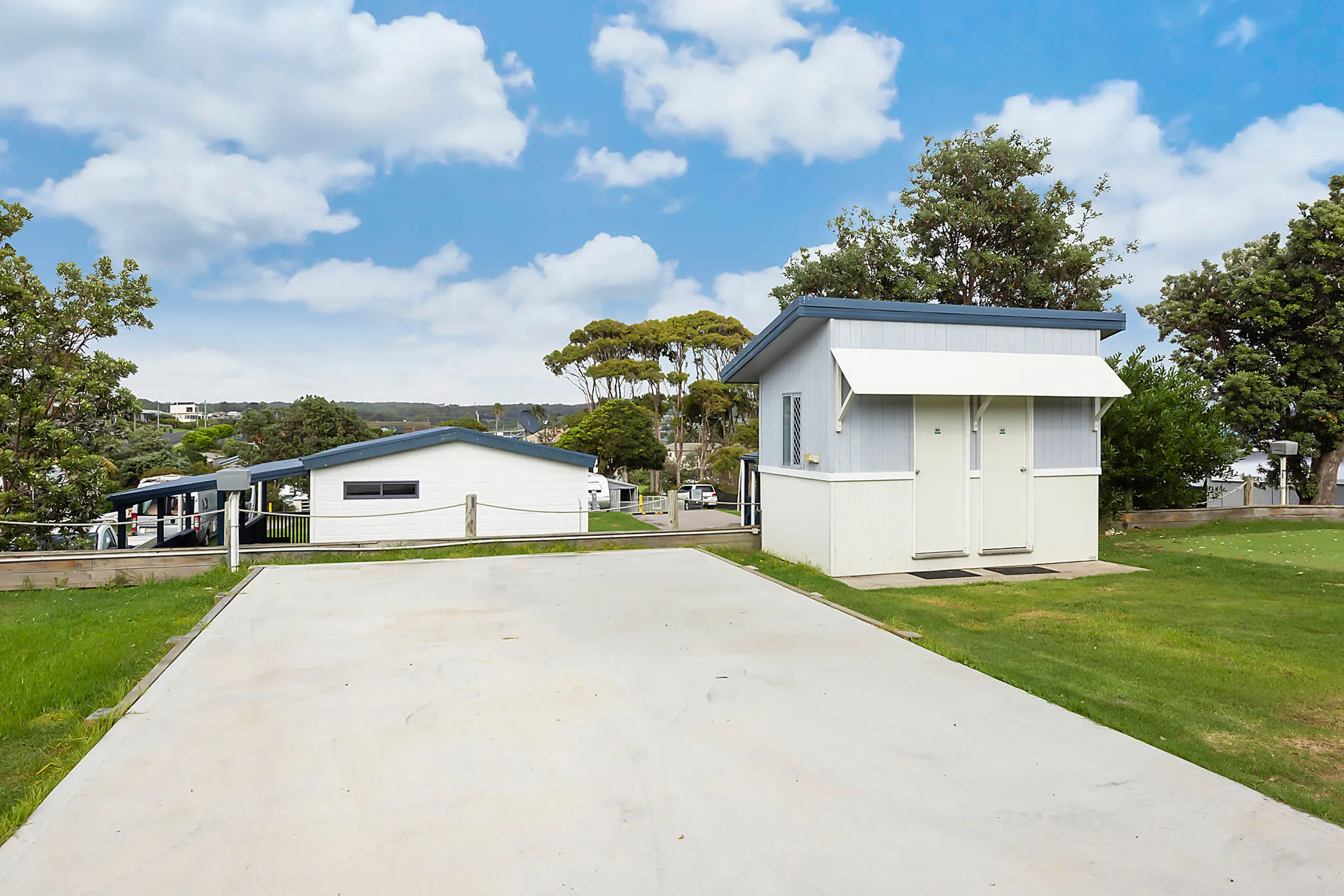 Bermagui Ensuite site Concrete