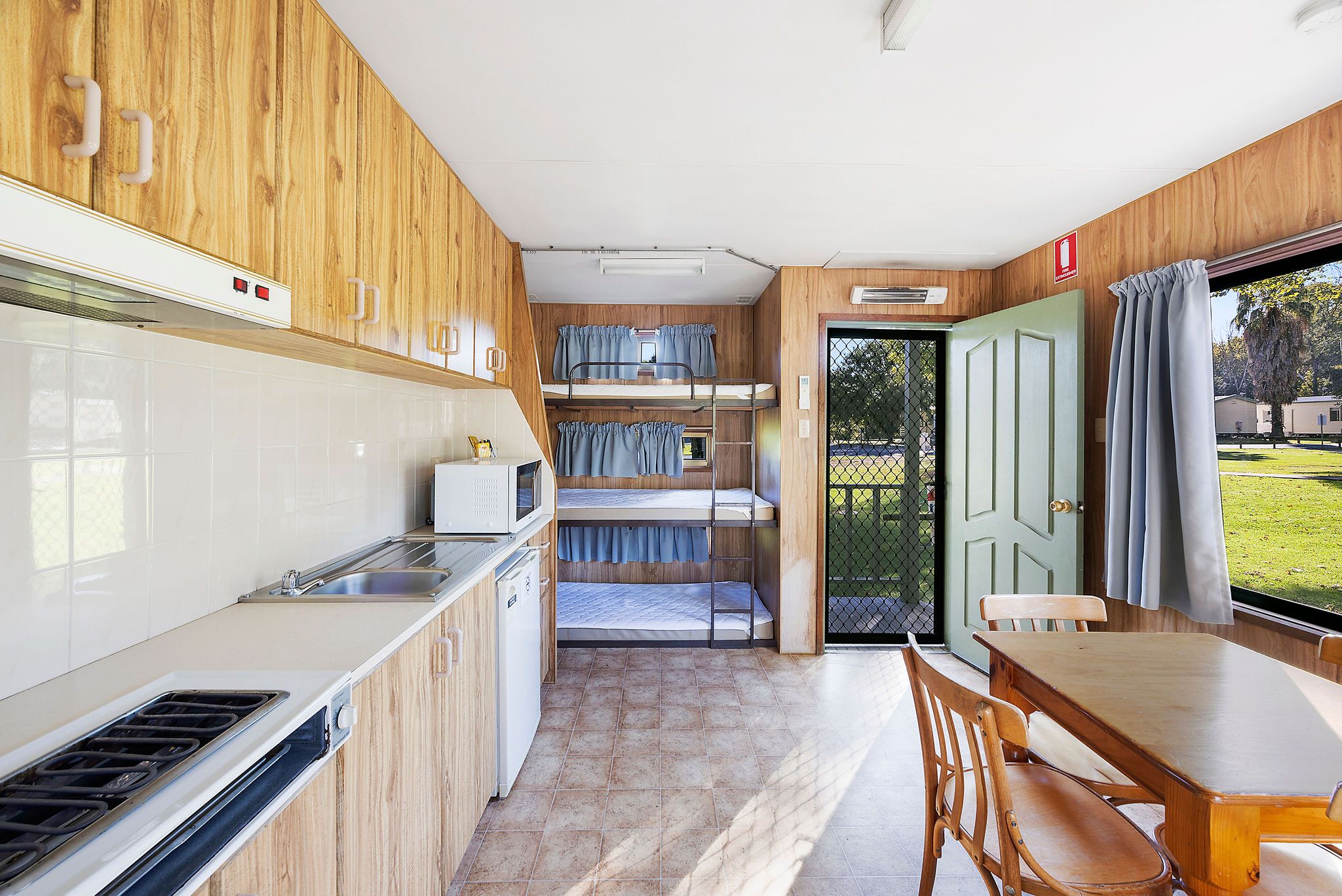 Economy Cabin - Sleeps 5 - No Bathroom - bunks