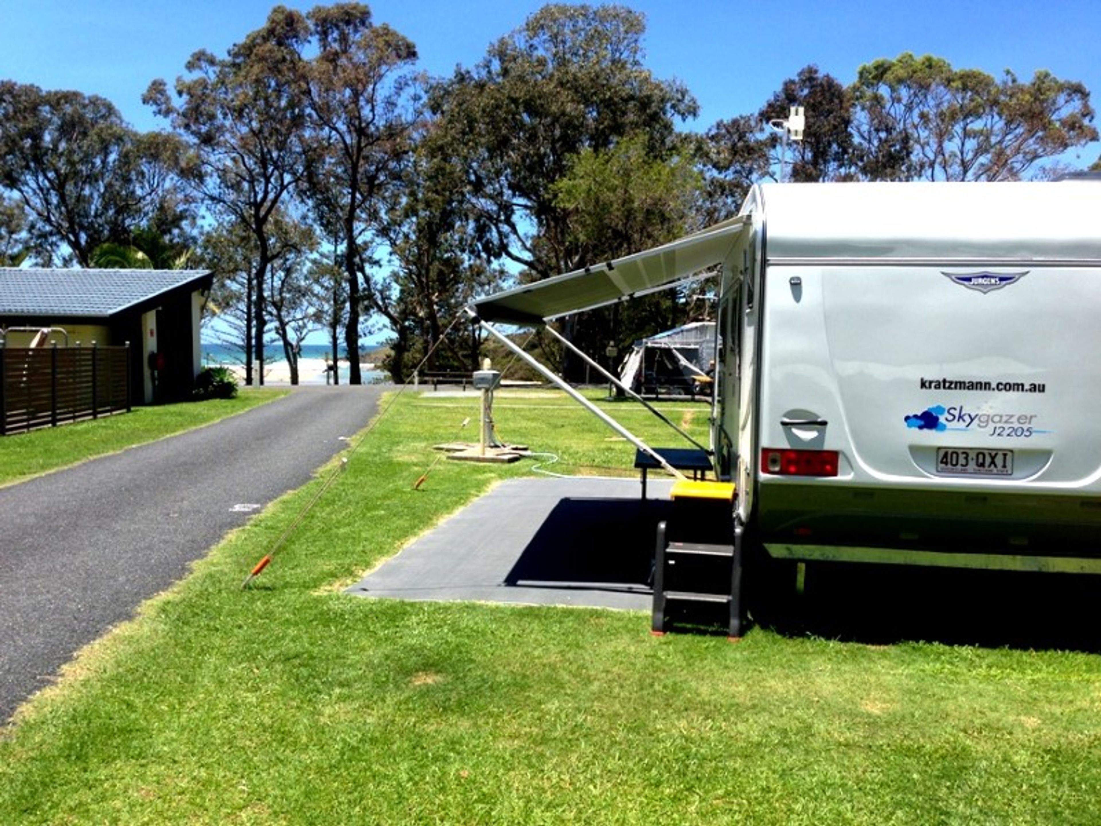 Moonee Beach - Standard Powered Site - With Van