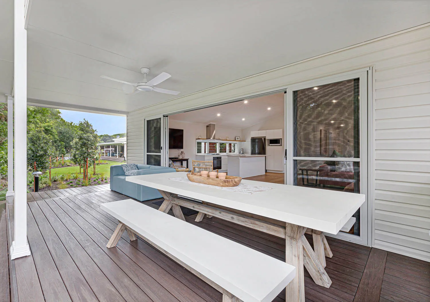 Evans Head - Beach House - Sleeps 8 - Verandah