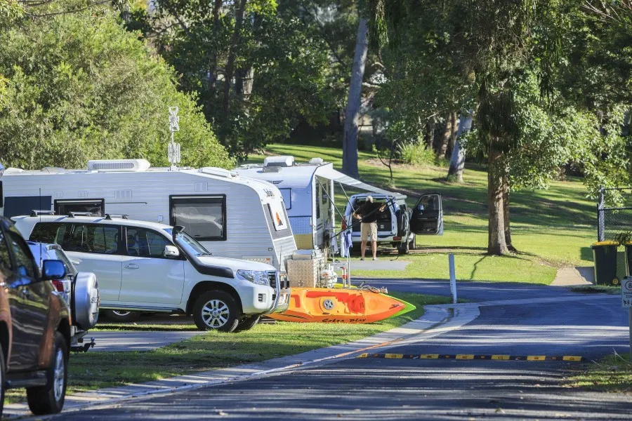 Moonee Beach standard powered campsite