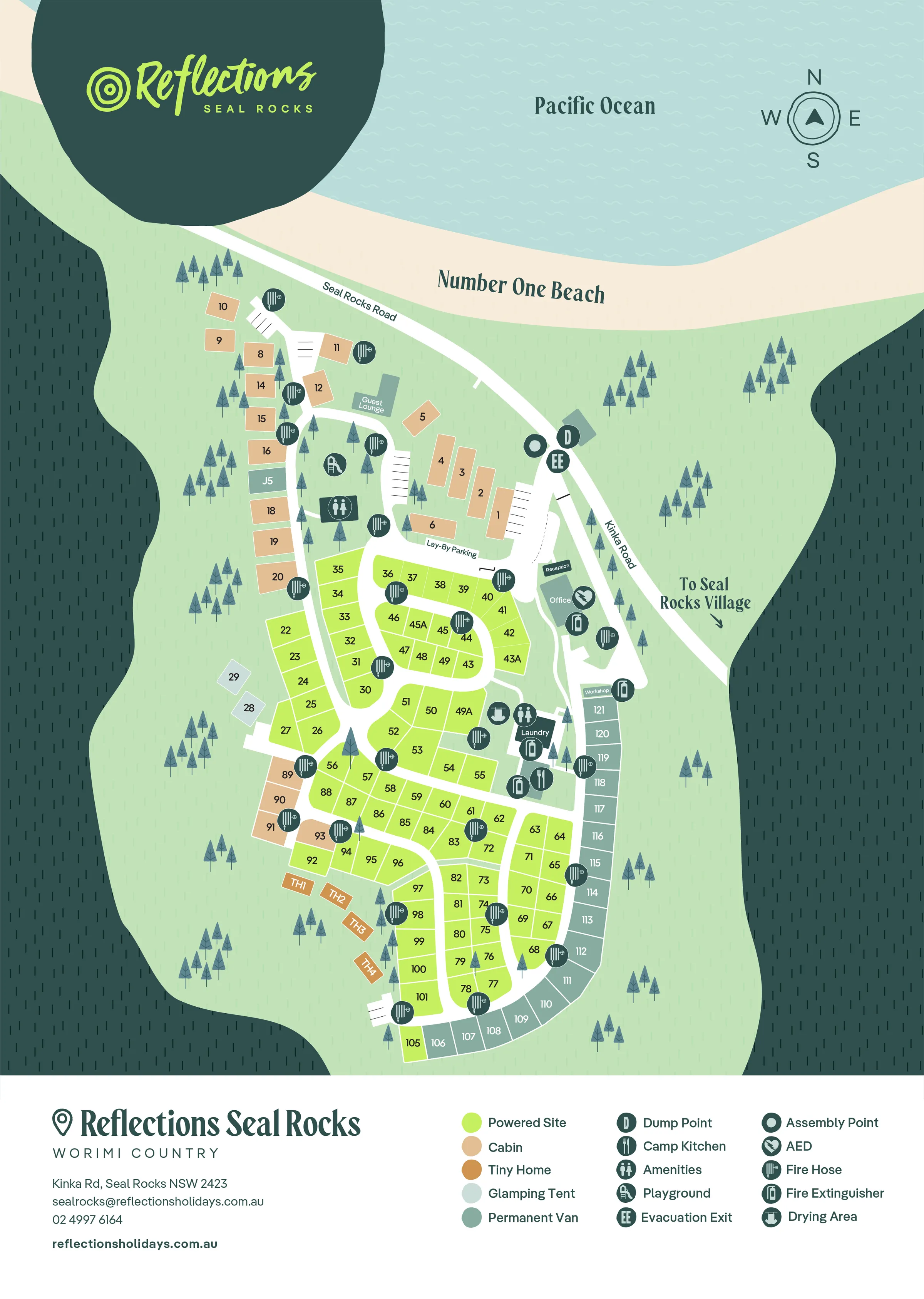 Reflections_Seal-Rocks_Holiday_and_caravan-park_map