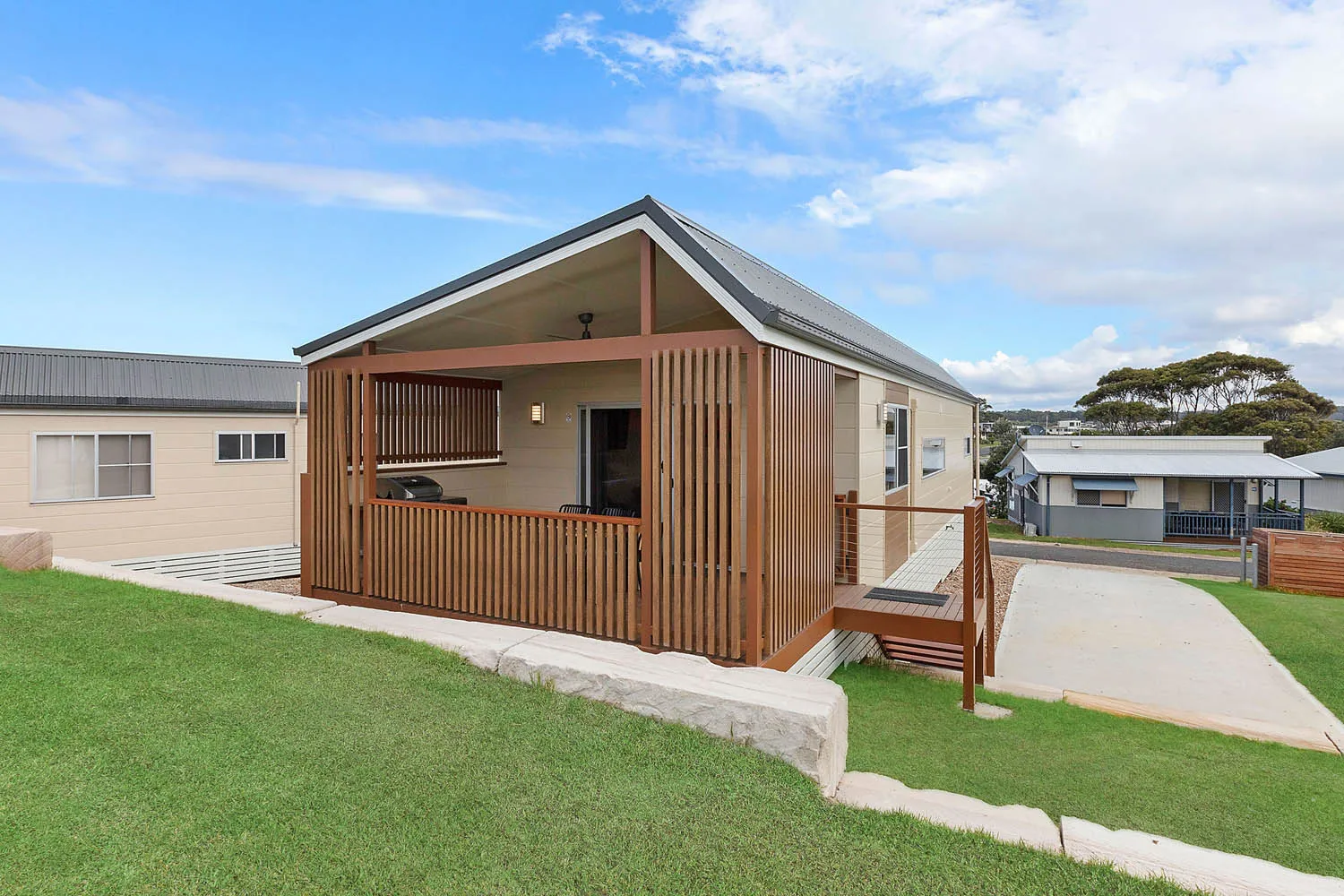 Bermagui Premium Cabin Ocean View - Sleeps 4 exter