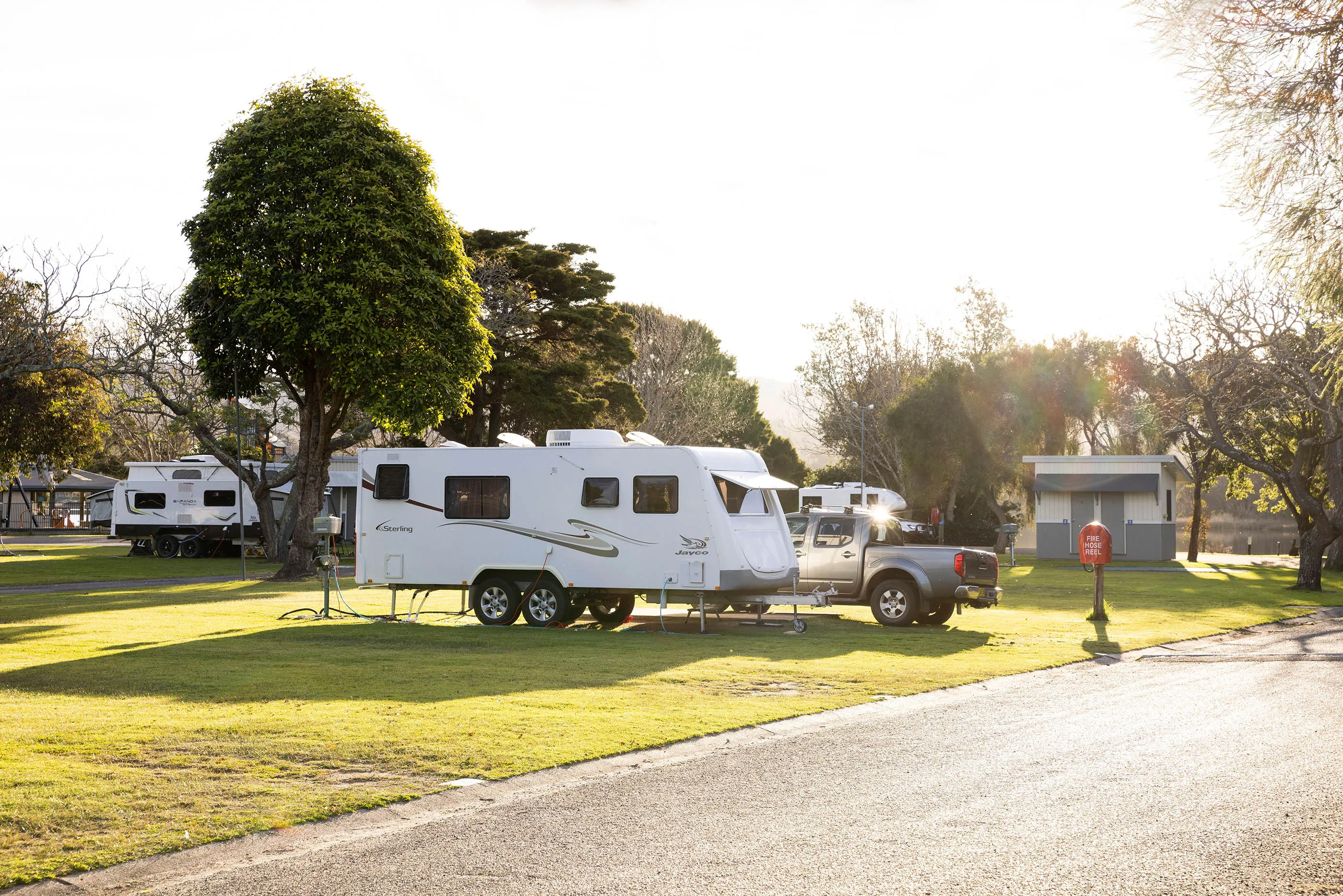 Eden powered camping - caravan