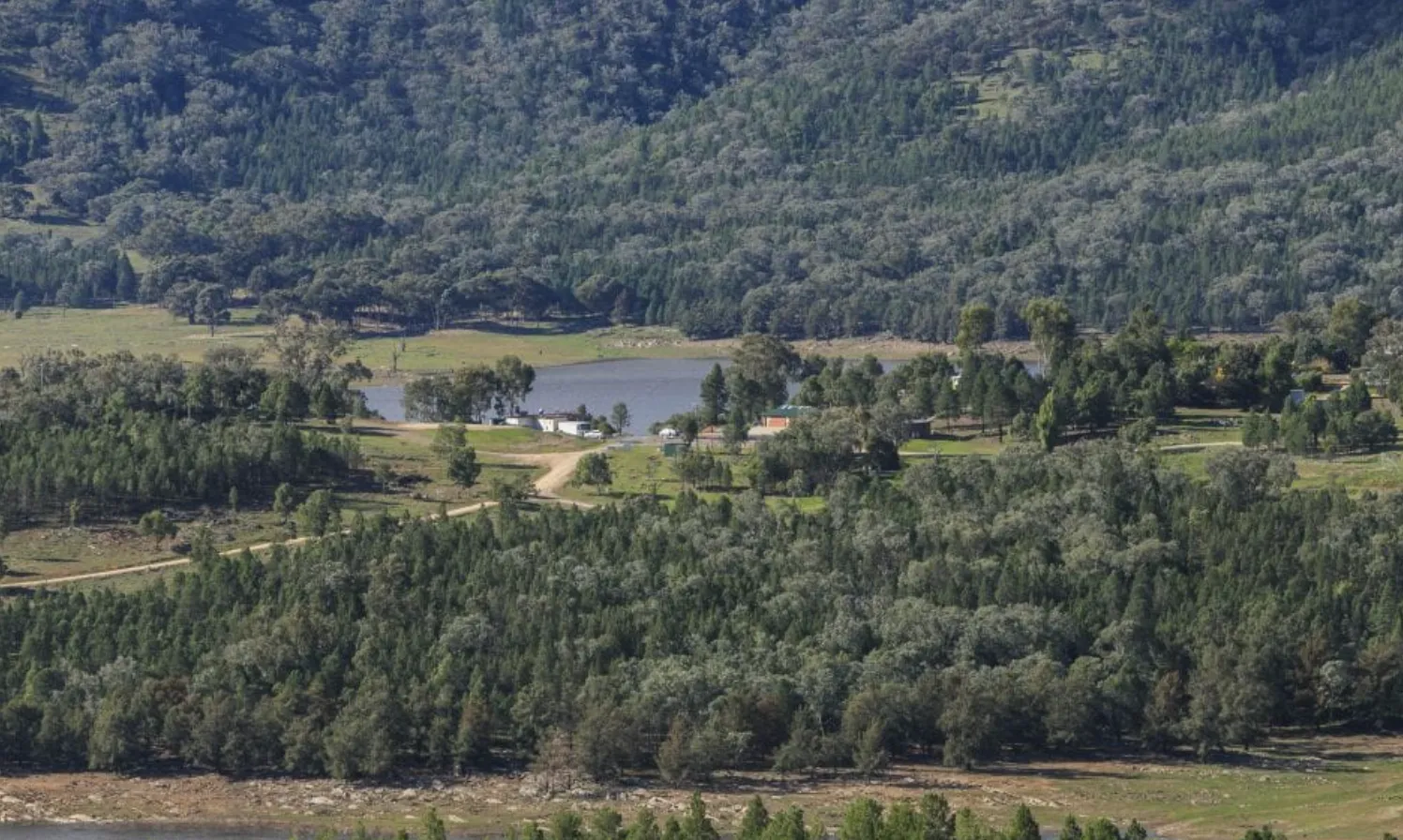 Cudgegong River aerial photo