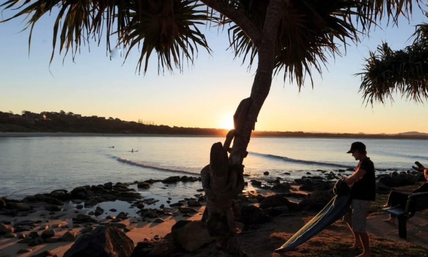 Reflections Scotts Head holiday and caravan park Scotts Head Beach sunset beach access