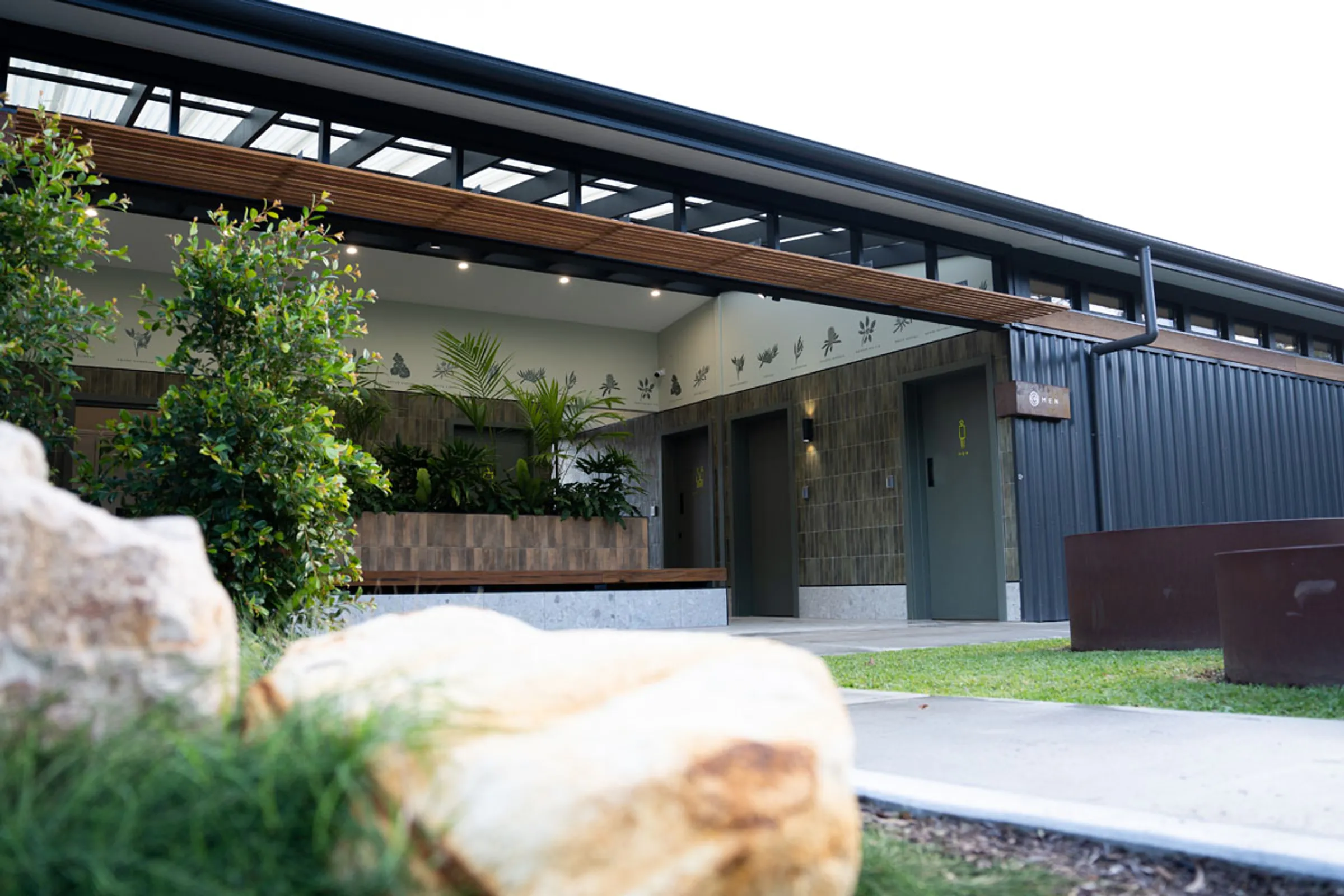 Forster beach new amenity block and camp kitchen