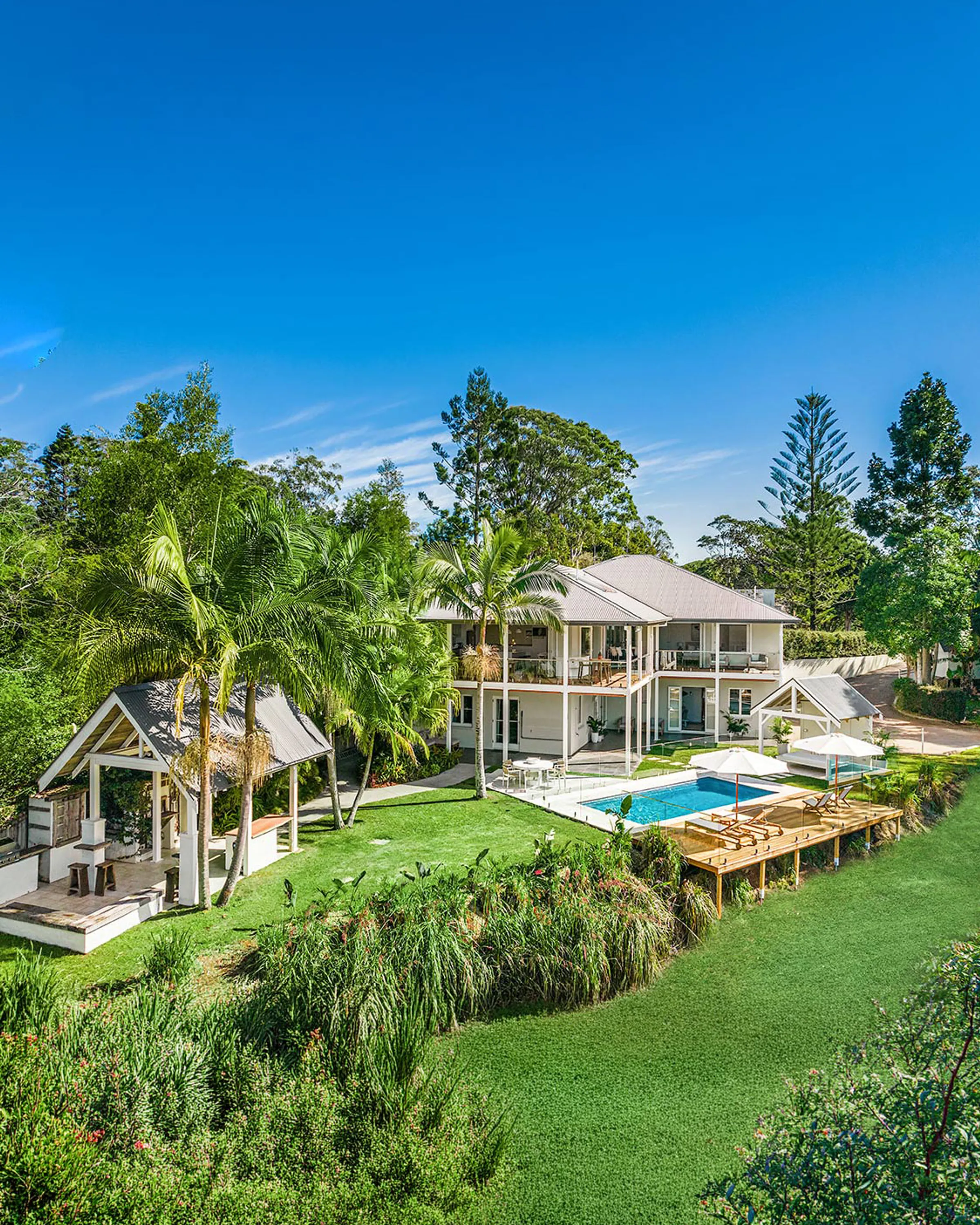 The Hut Byron Bay located in the Byron Bay hinterland