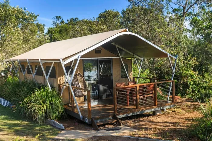 Red Rock glamping beach tents