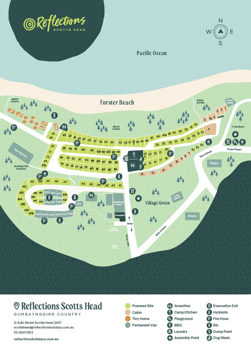 Reflections_Scotts-Head_Holiday_and_caravan-park_Map