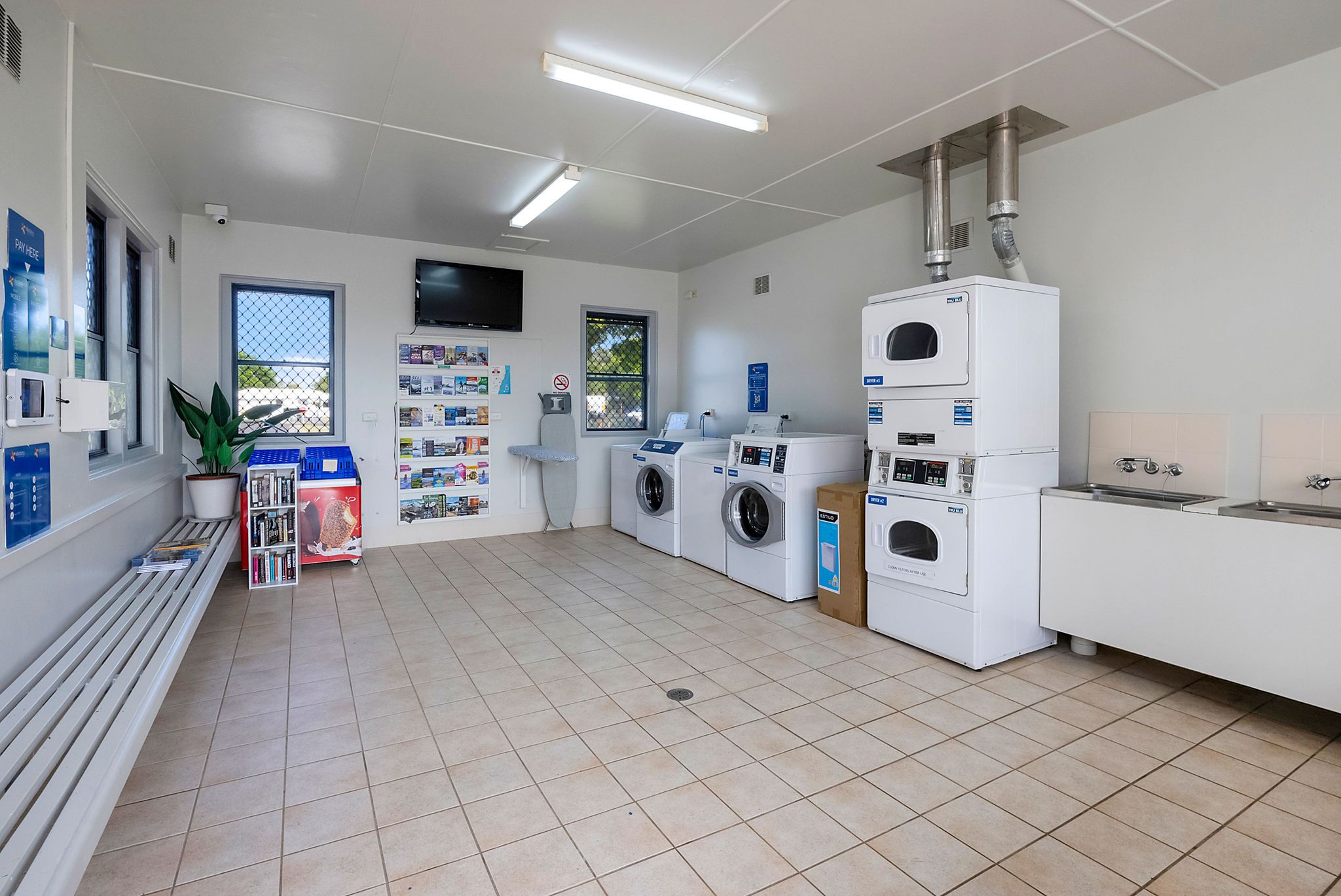 Reflections Ballina - laundry