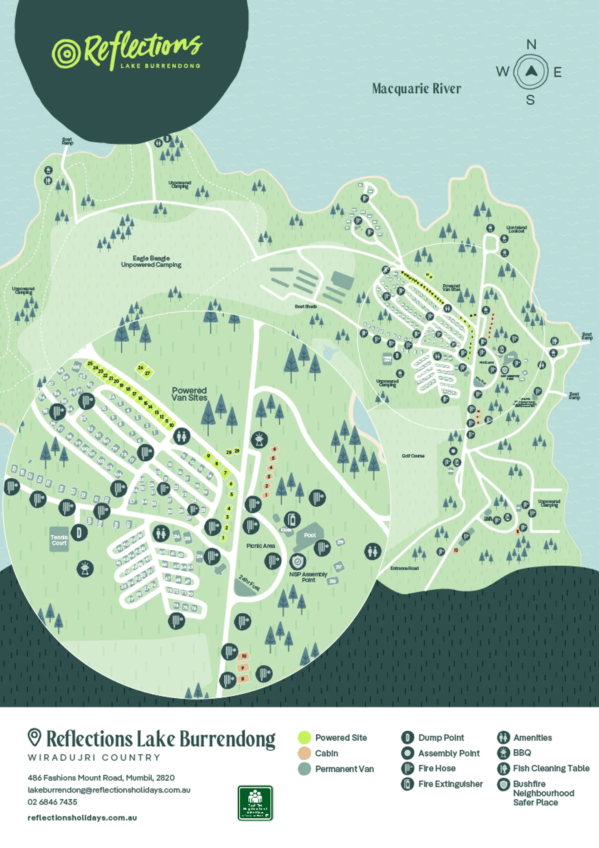 Reflections_Lake-Burrendong_Holiday-and-caravan-park_map