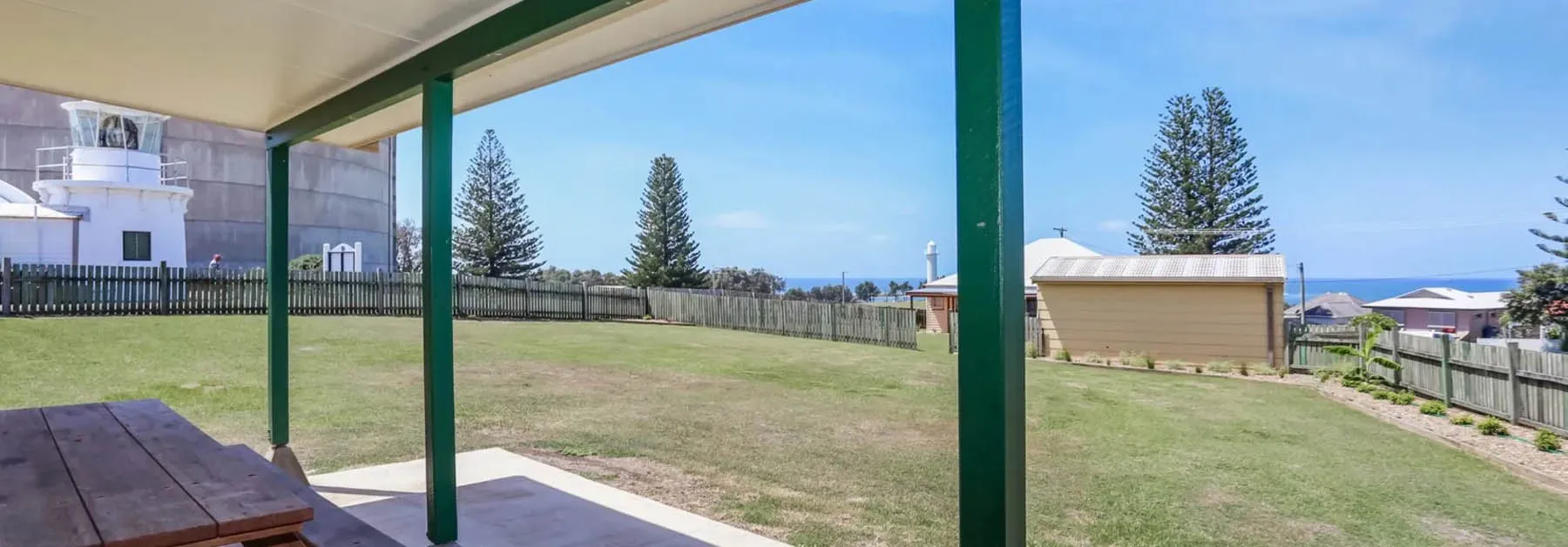 Yamba lighthouse cottages view