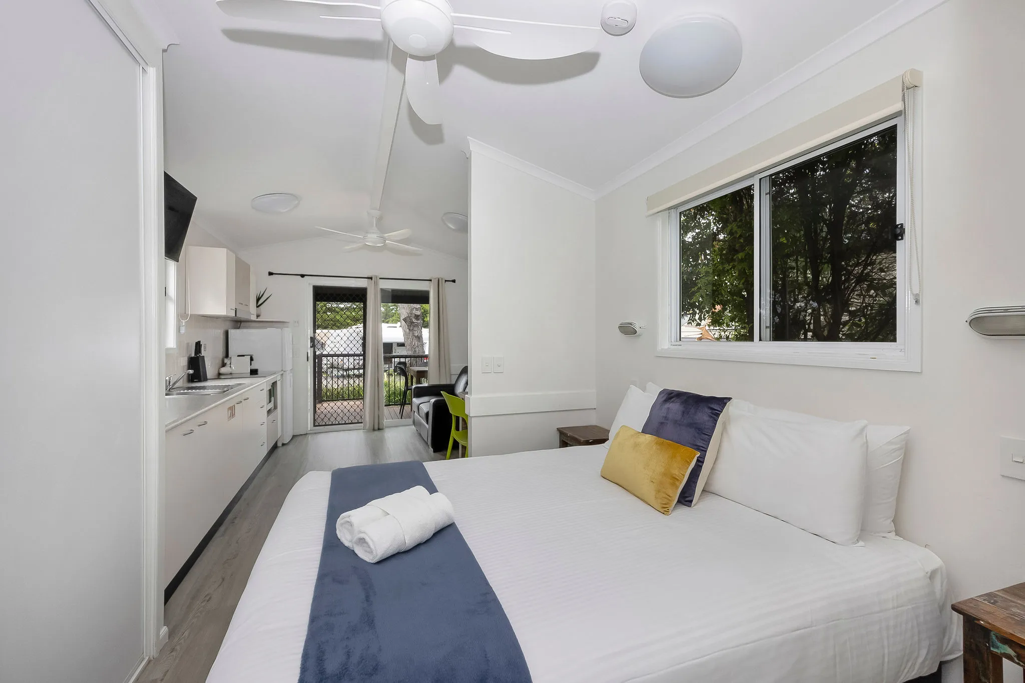 Corindi Beach - Standard Cabin - Sleep 2 - Main Be