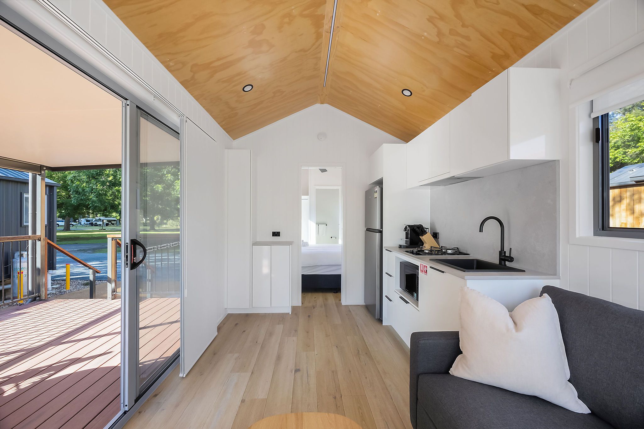 Tumut River - Tiny Home - open plan living 2