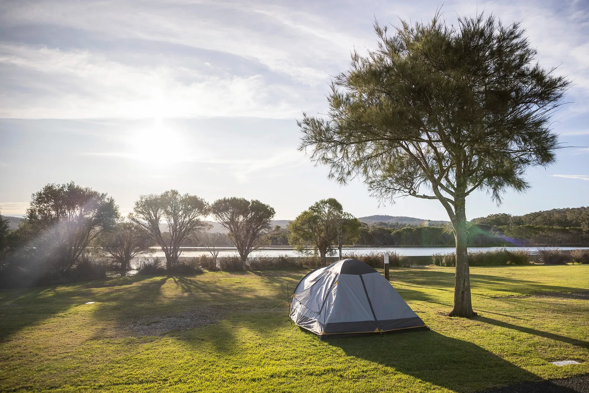 Reflections Holidays Eden holiday & caravan park unpowered site accommodation tent