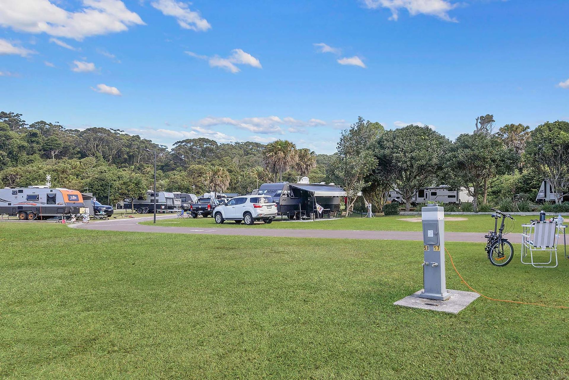 Park map | Seal Rocks Holiday & Caravan Park | Reflections Holidays