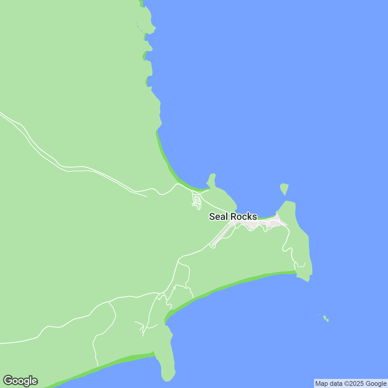 Seal Rocks Region Map