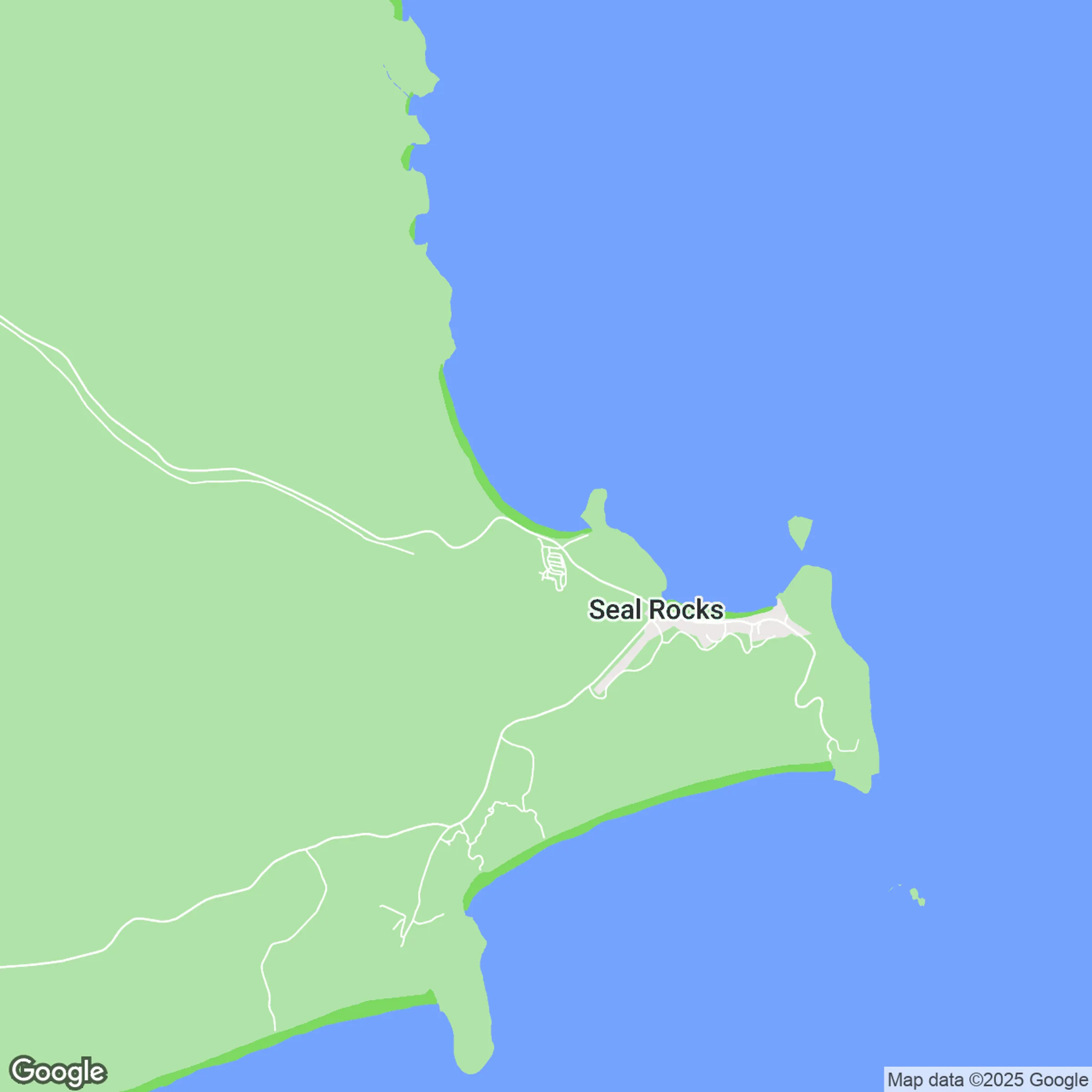 Seal Rocks Region Map