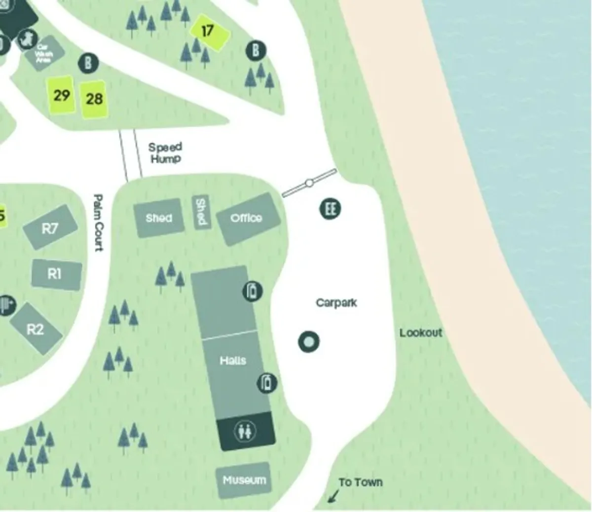 Nambucca Heads Community Hall Map