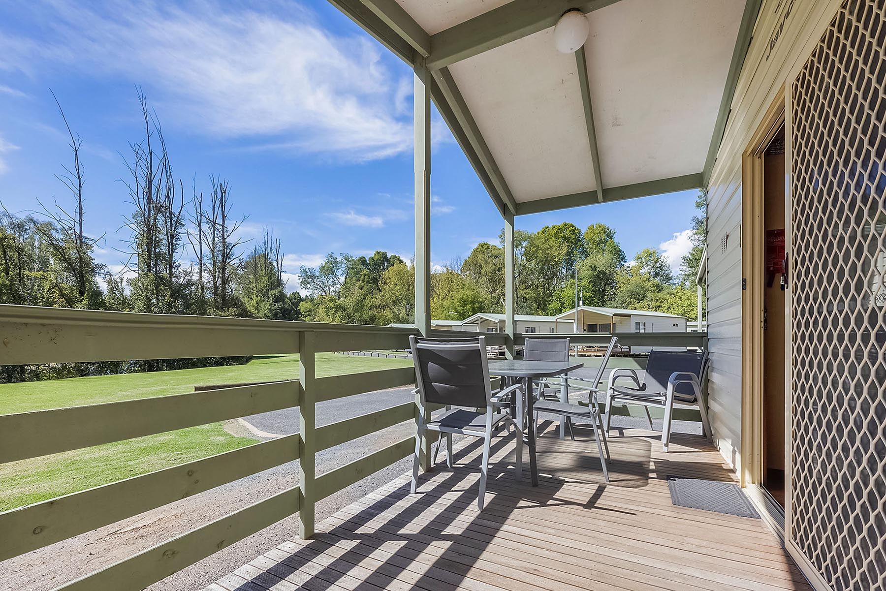 Tumut Standard Cabin - Sleeps 5 - Jayco - verandah