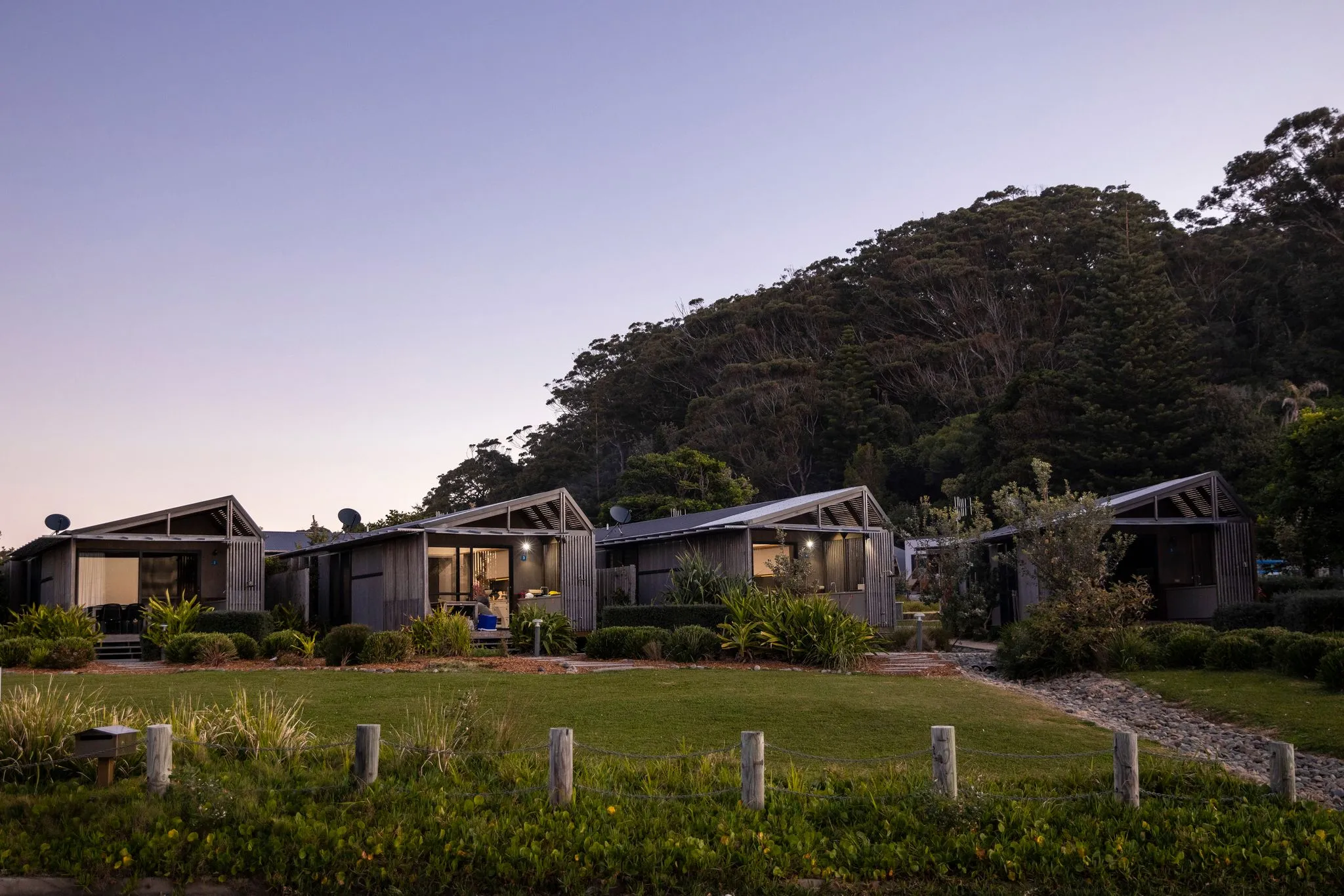 Seal Rocks twilight cabins