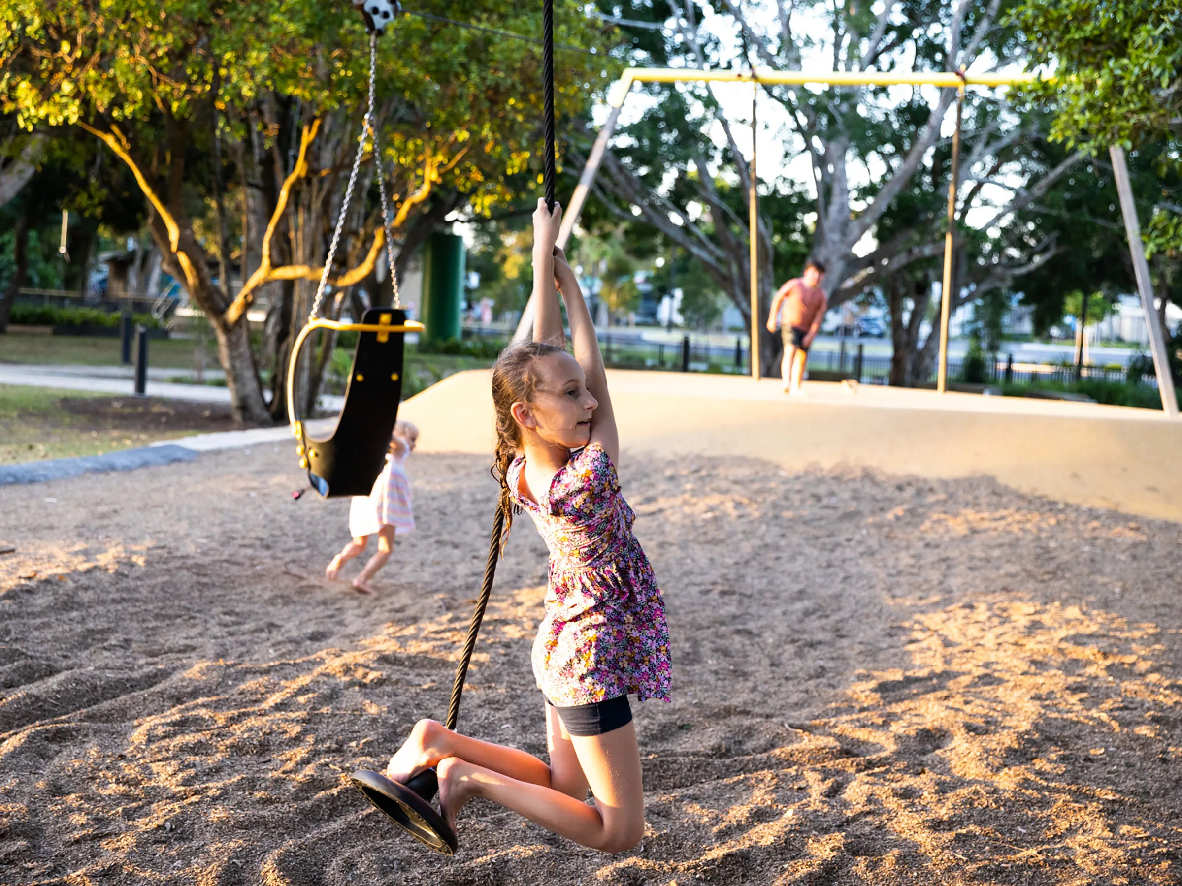 Reflections Holidays Evans Head holiday & caravan park kids playing playground