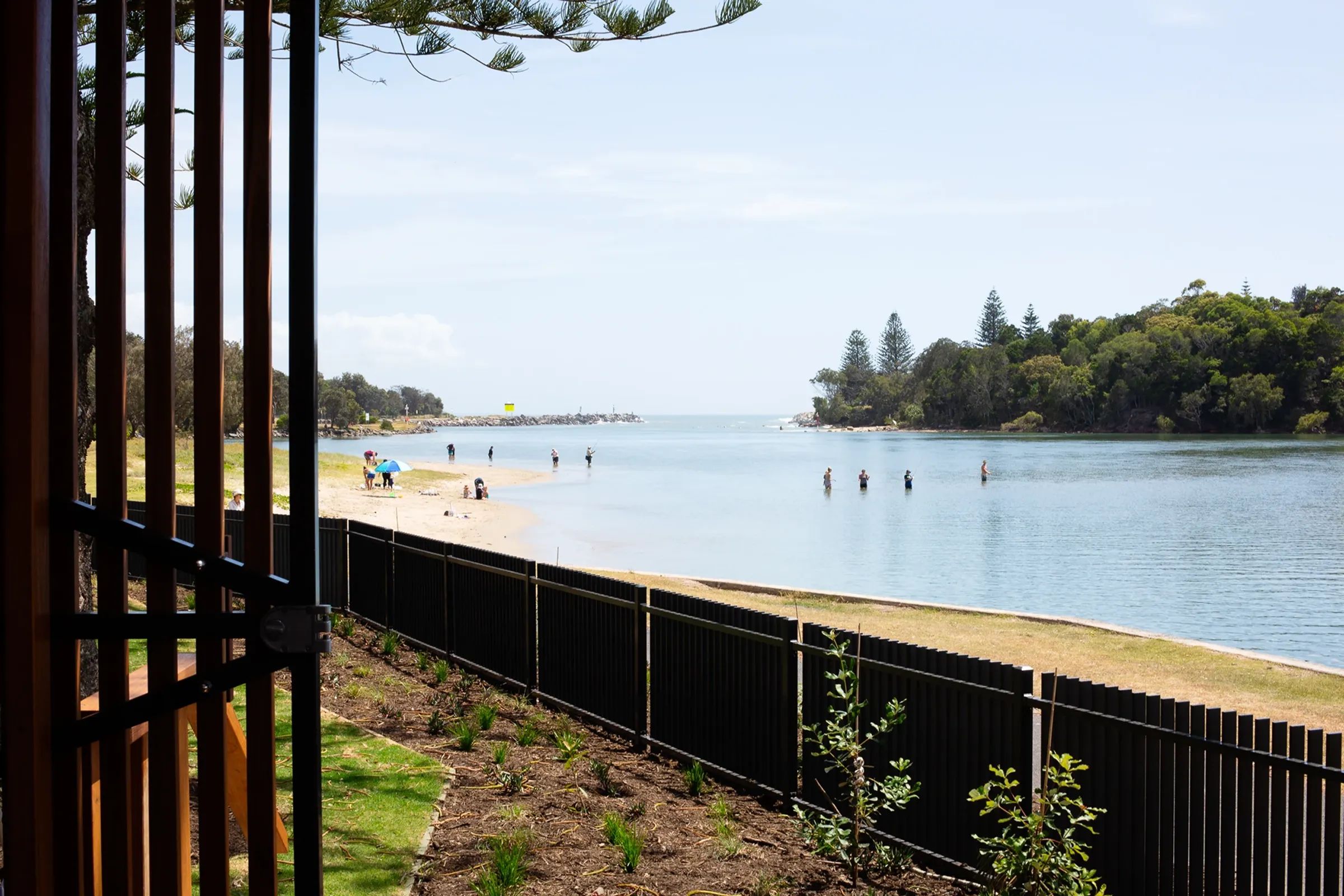 Evans Head views over the water