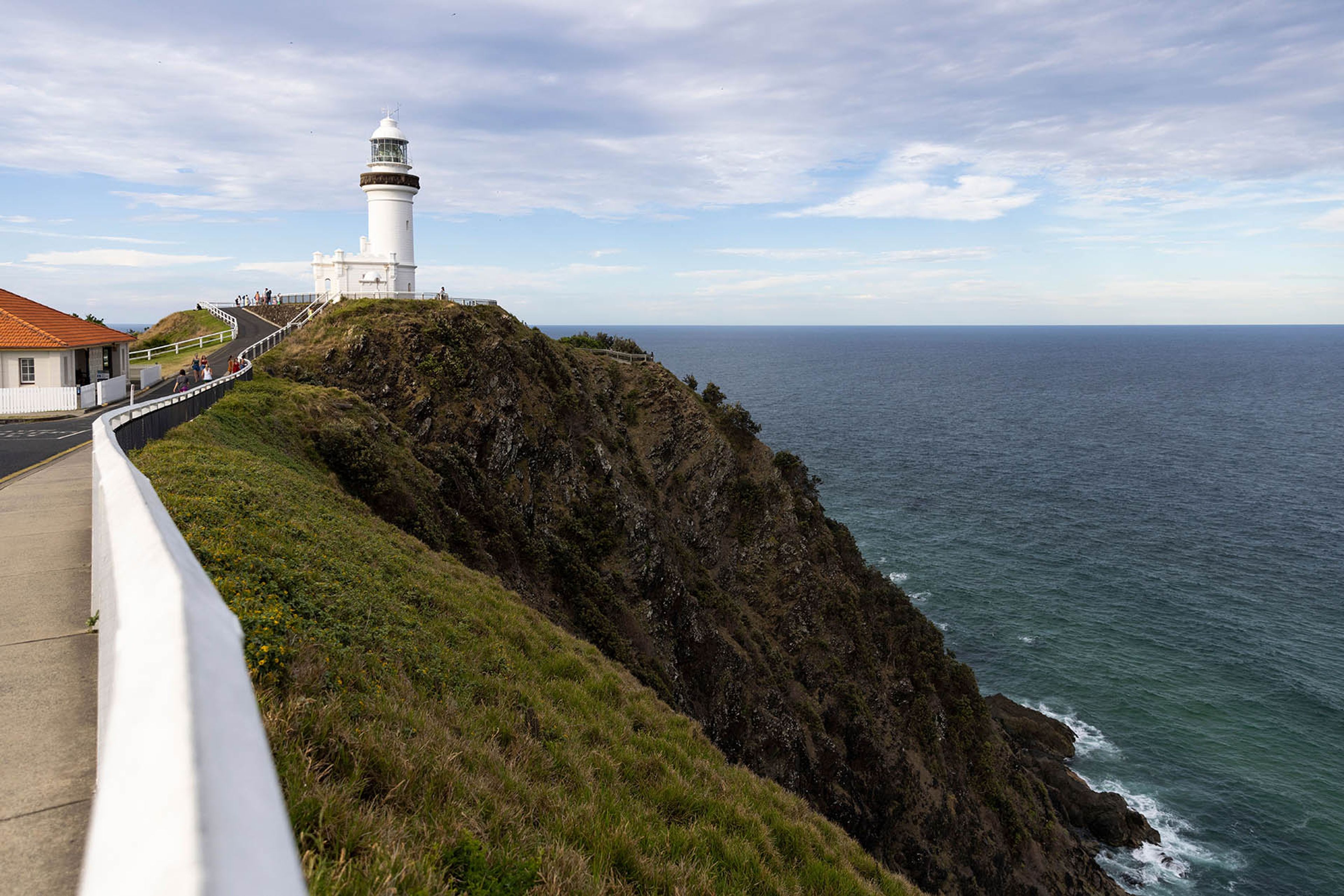 Seal Rocks Lighthouse walkway