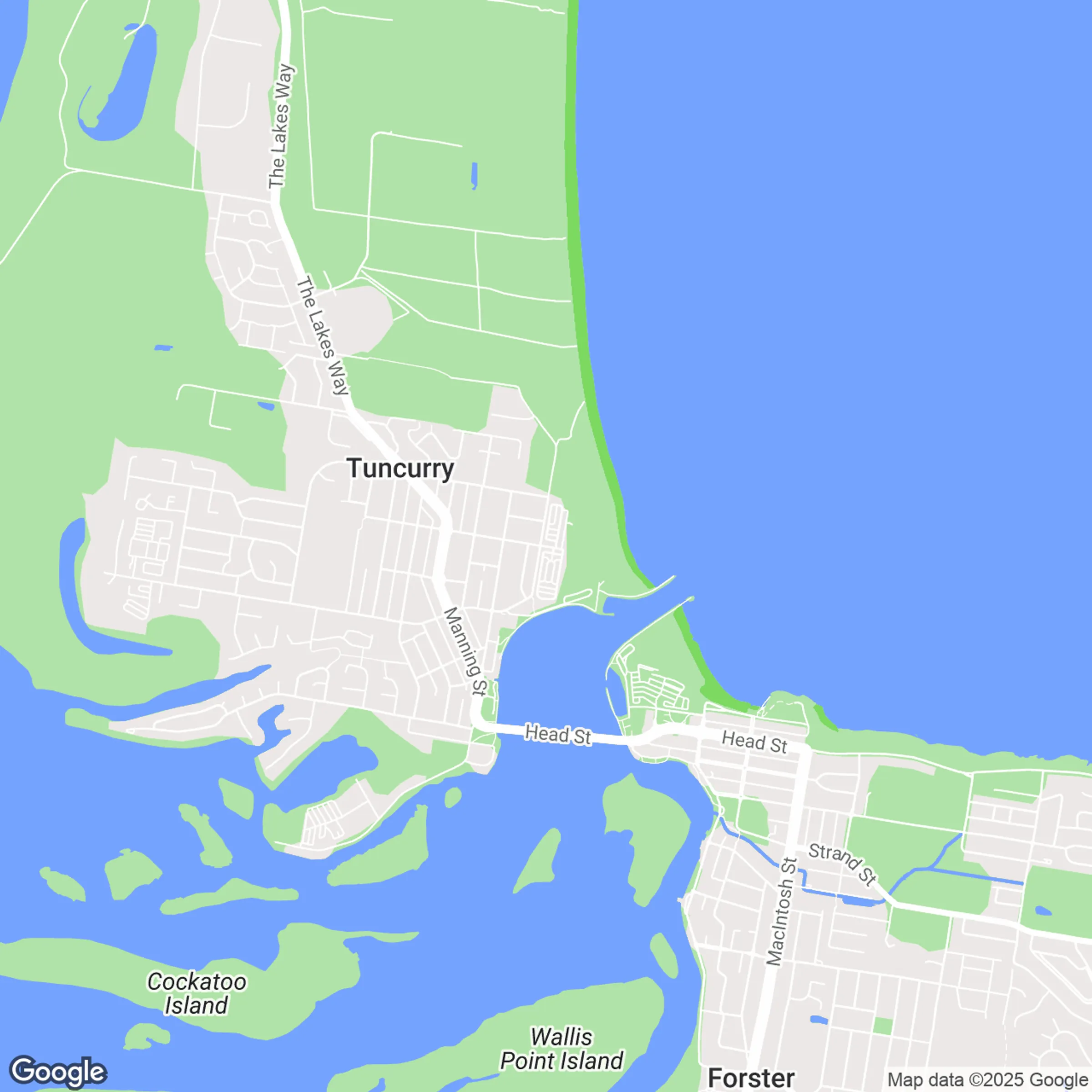 Tuncurry Region Map