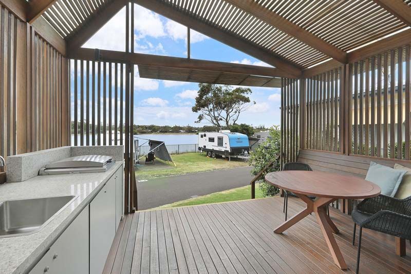 Shaws Bay - Premium Cabin - Sleeps 2 - View